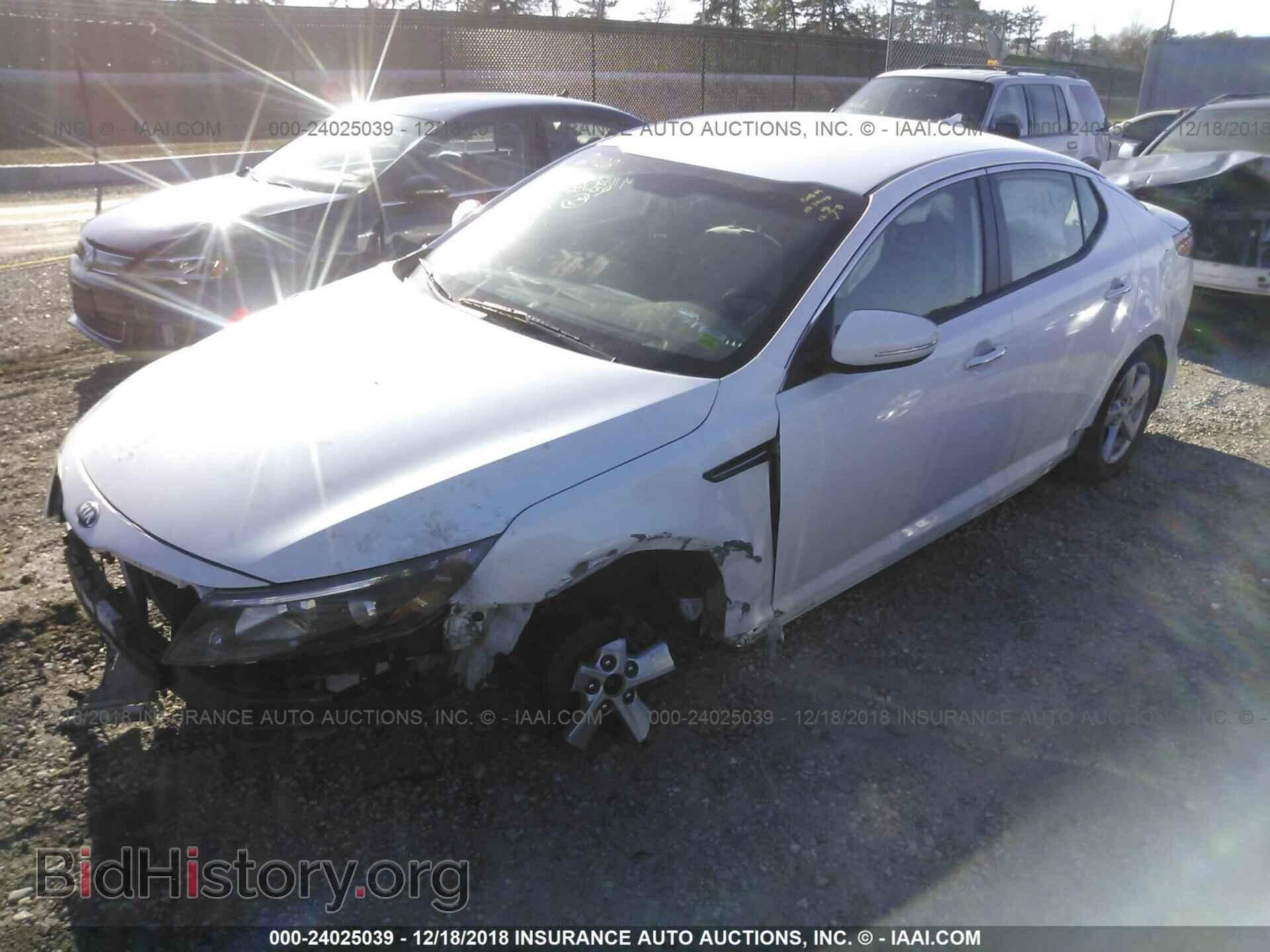 2015 KIA OPTIMA - VIN: KNAGM4A70F5662420 - Photo 2