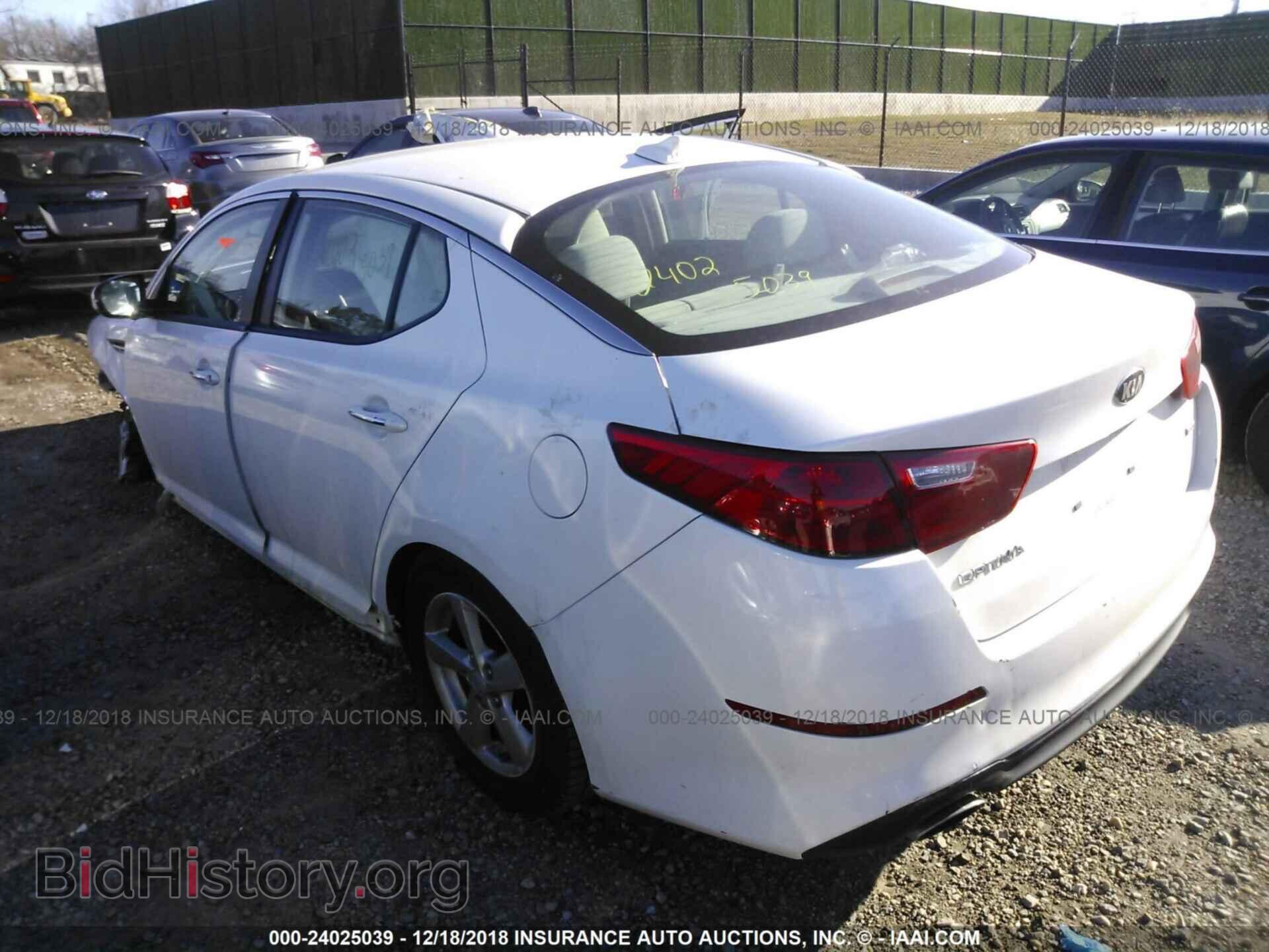 2015 KIA OPTIMA - VIN: KNAGM4A70F5662420 - Photo 3