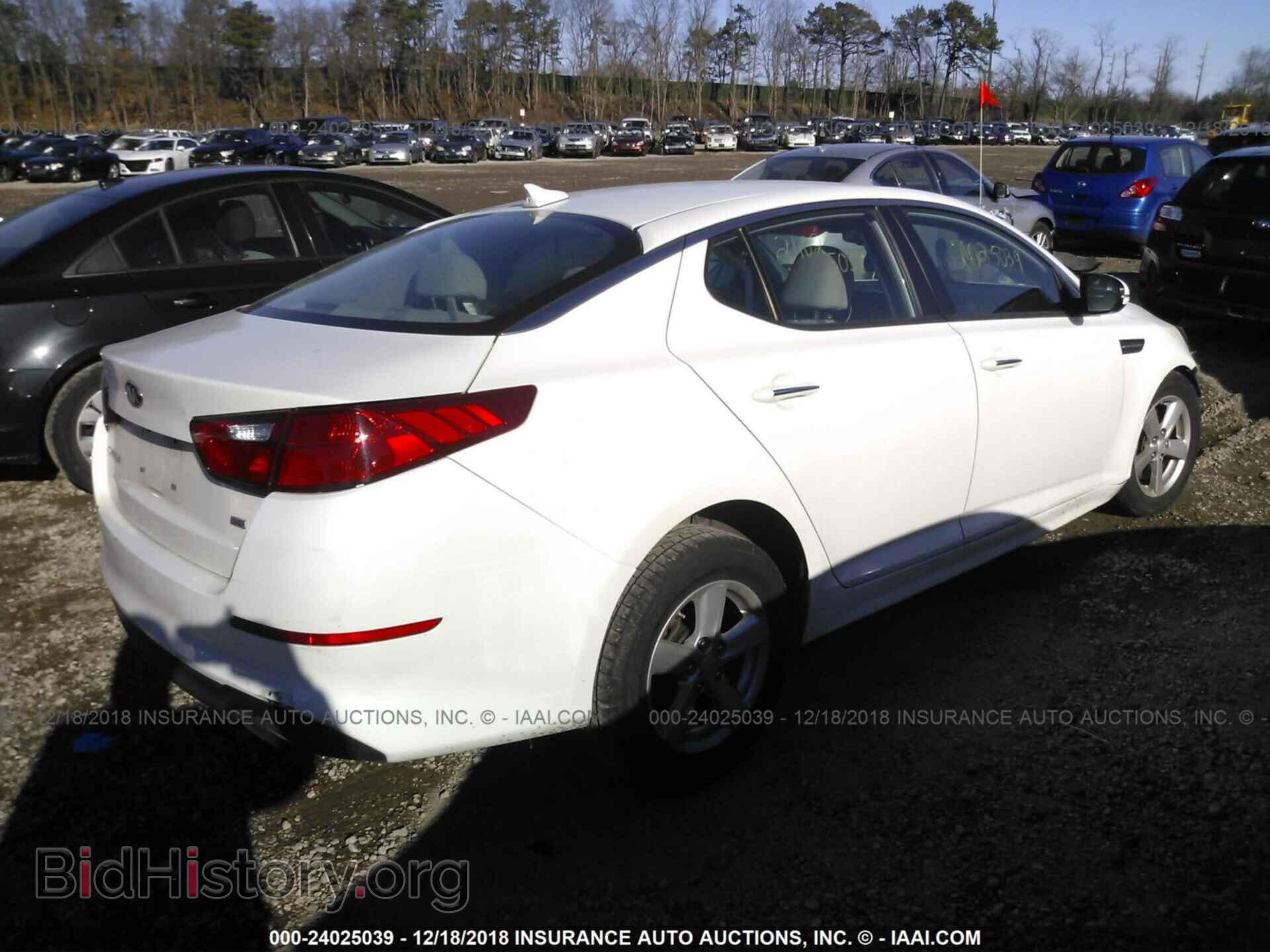 2015 KIA OPTIMA - VIN: KNAGM4A70F5662420 - Photo 4