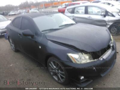 2006 Lexus IS, черный — VIN JTHBE262165003532, IAAI