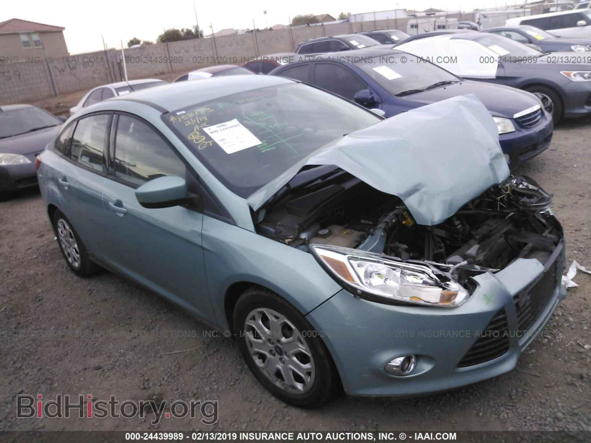 Photo 1FAHP3F29CL244232 - FORD FOCUS 2012