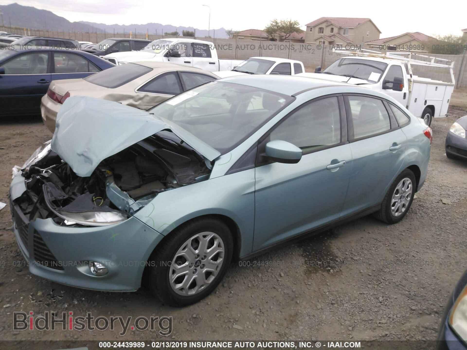 2012 FORD FOCUS - VIN: 1FAHP3F29CL244232 - Фото 2