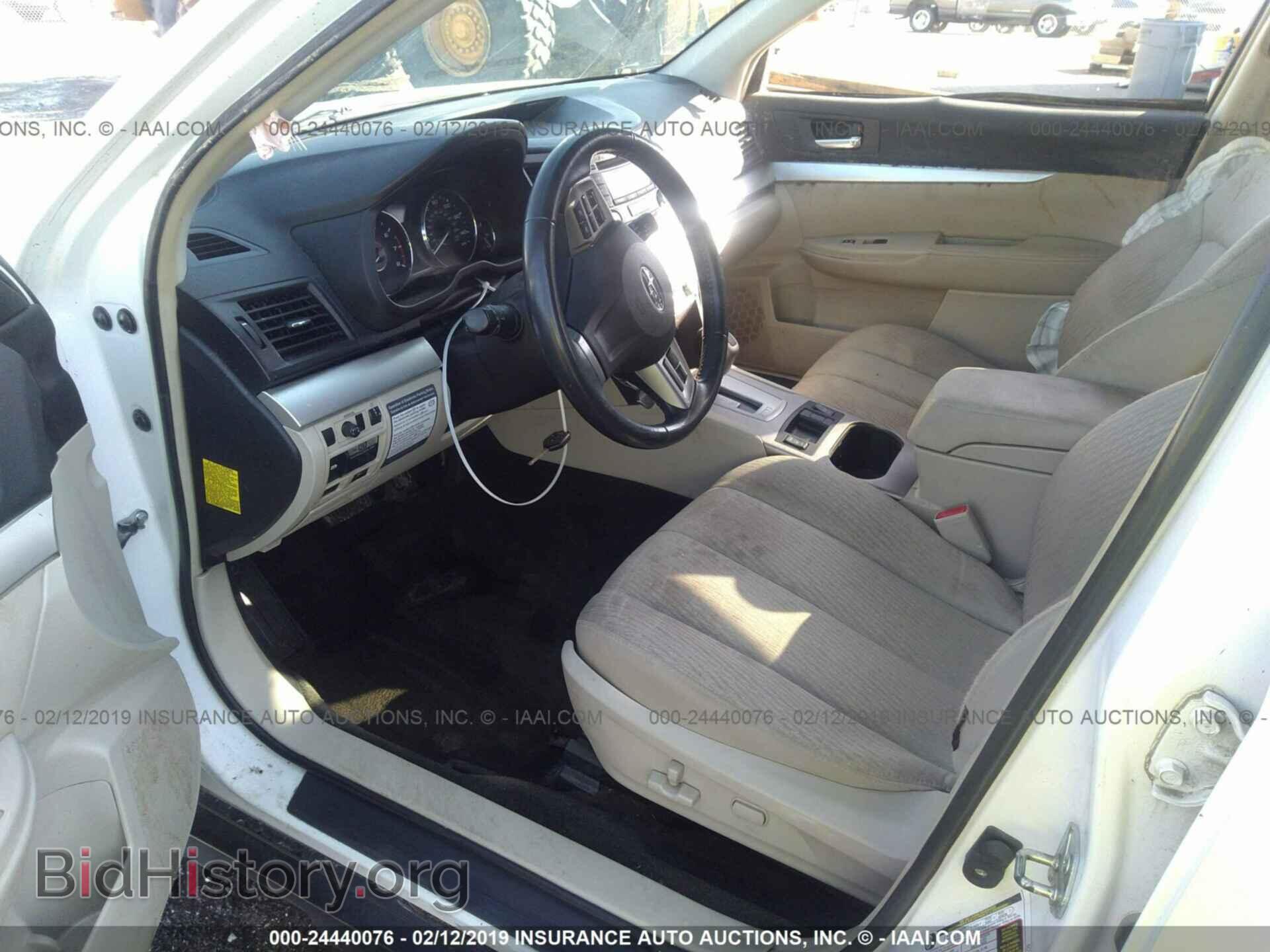 2012 SUBARU OUTBACK - VIN: 4S4BRBCC7C3281115 - Фото 5