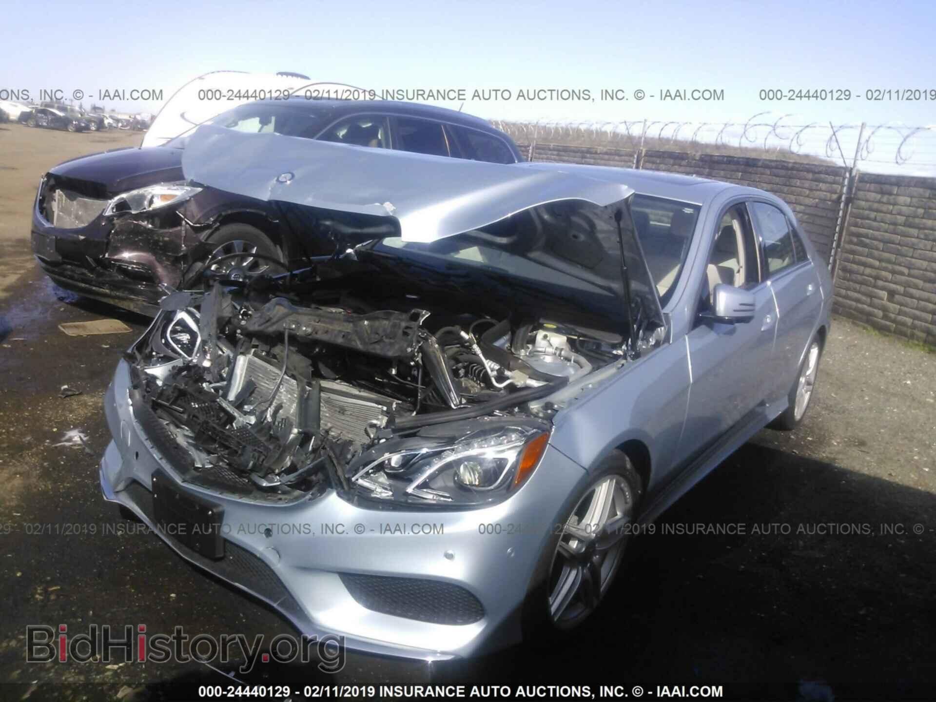 2014 MERCEDES-BENZ E - VIN: WDDHF5KB6EB018873 - Фото 2