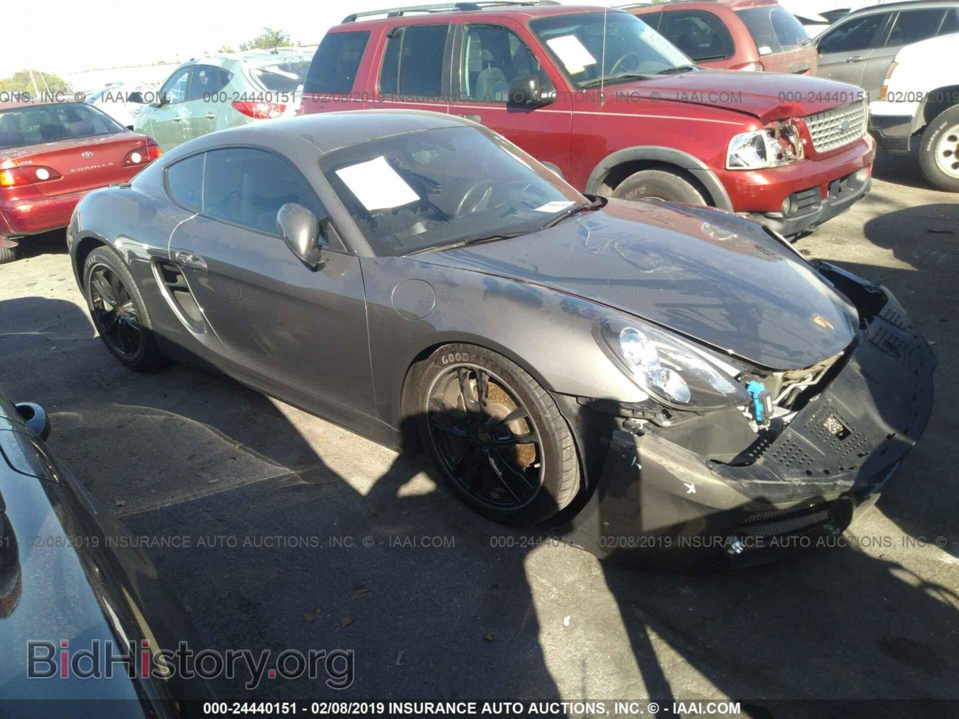 Фотография WP0AA2A86EK173356 - PORSCHE CAYMAN 2014