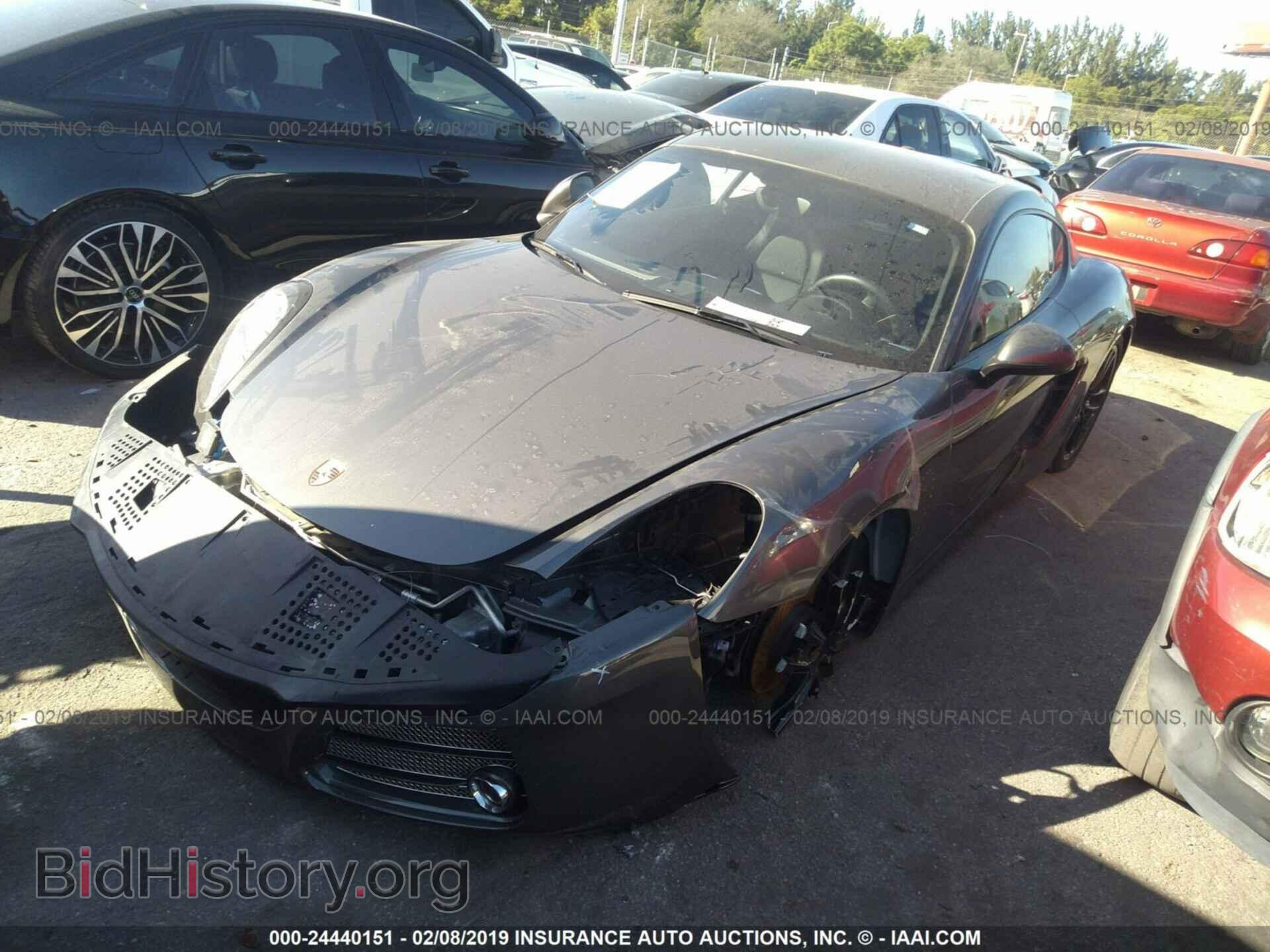 2014 PORSCHE CAYMAN - VIN: WP0AA2A86EK173356 - Фото 2