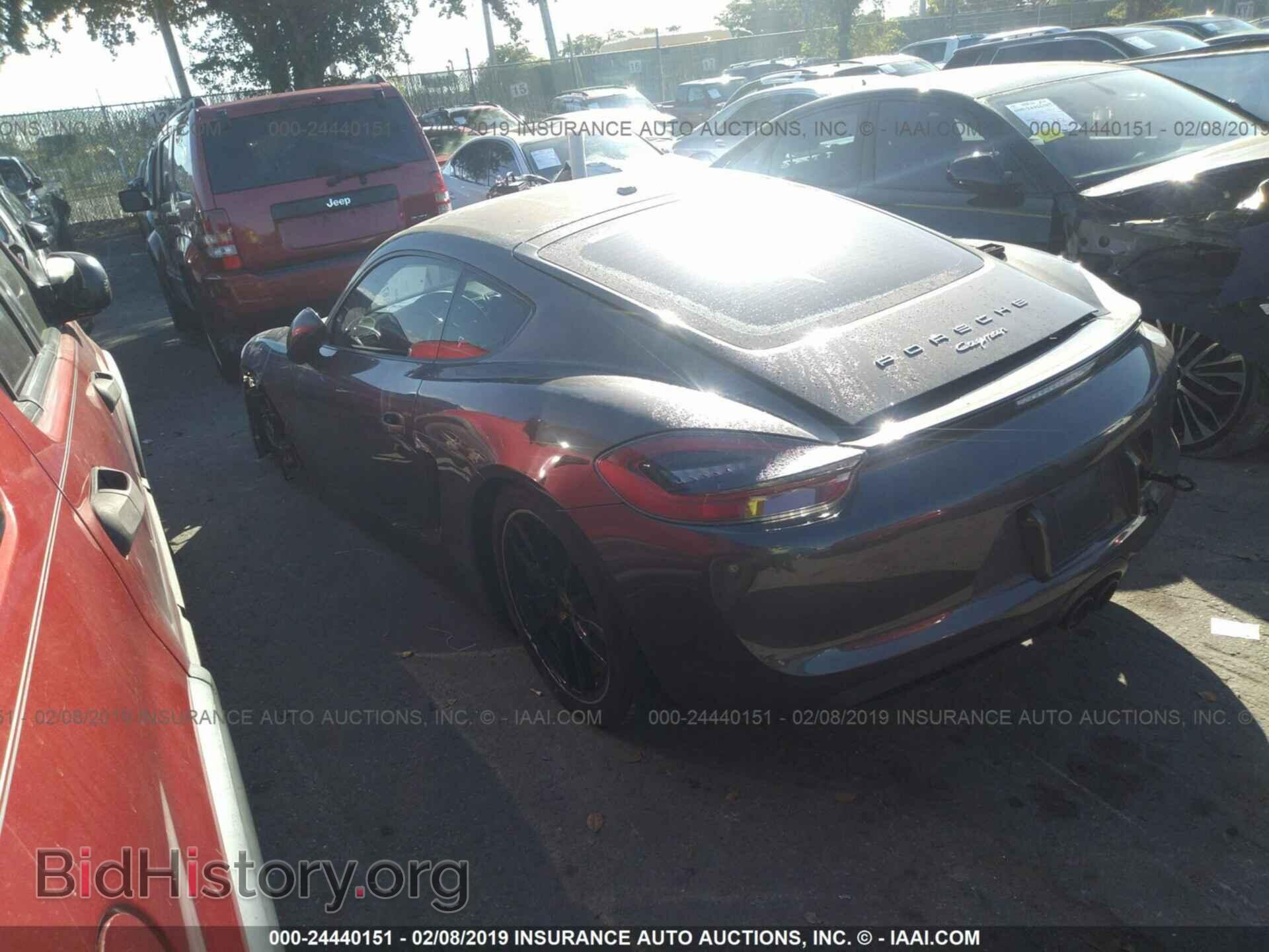2014 PORSCHE CAYMAN - VIN: WP0AA2A86EK173356 - Фото 3