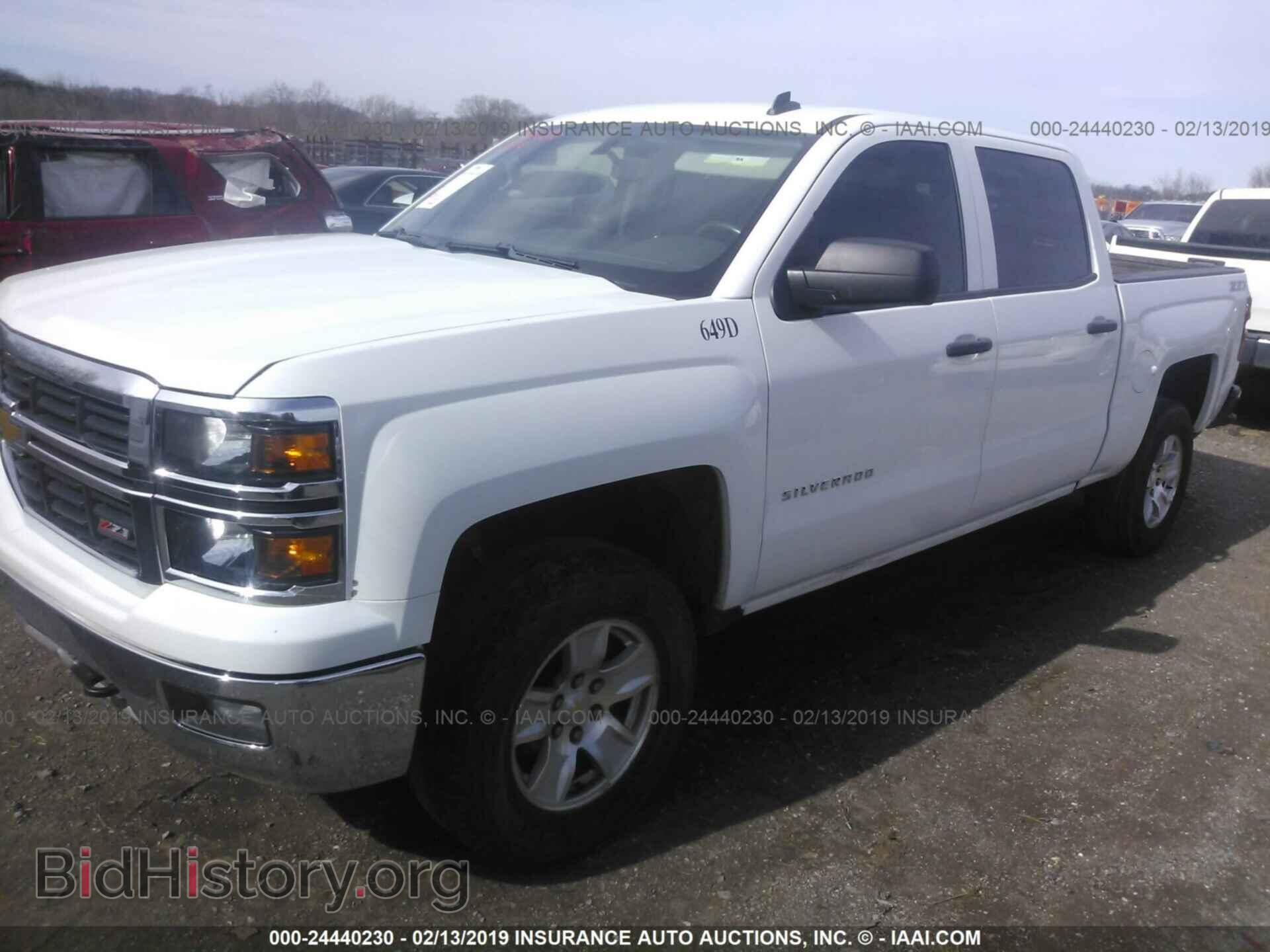 2014 CHEVROLET SILVERADO - VIN: 3GCUKREC5EG365019 - Фото 2