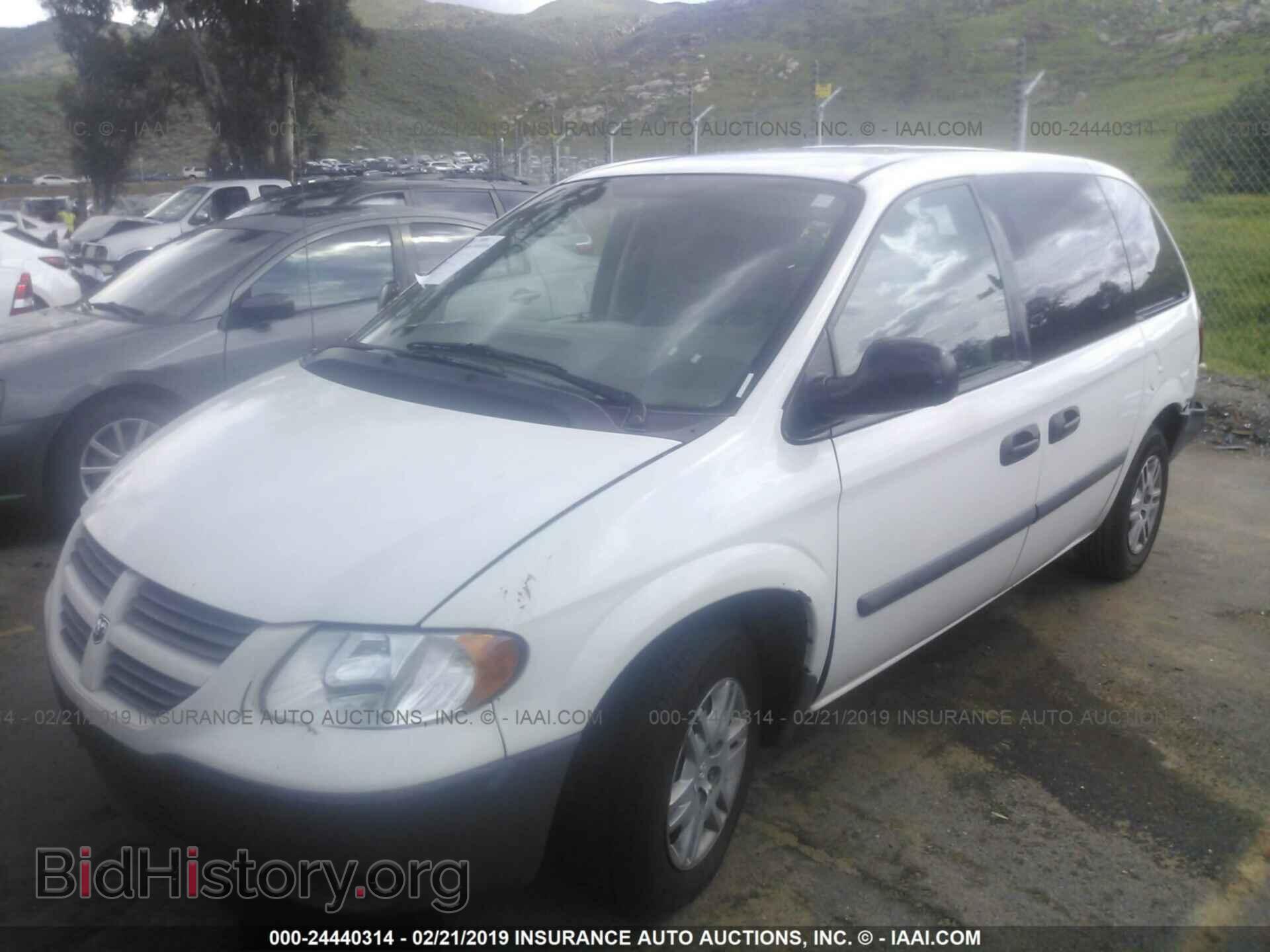 2007 DODGE CARAVAN - VIN: 1D4GP25B87B107329 - Photo 2