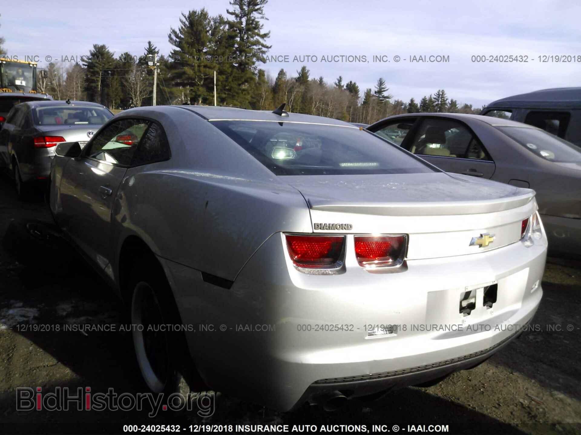 2012 CHEVROLET CAMARO - VIN: 2G1FE1E36C9130971 - Фото 3