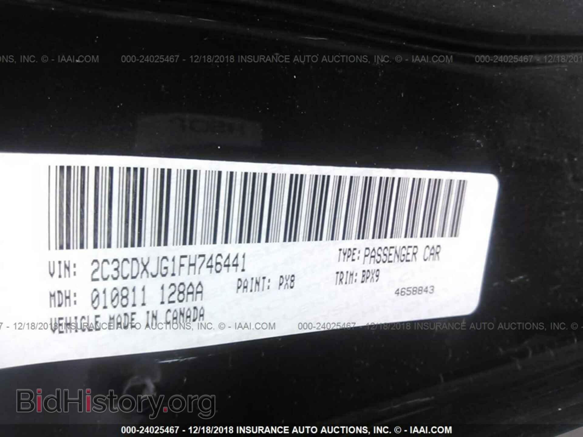 2015 DODGE CHARGER - VIN: 2C3CDXJG1FH746441 - Photo 9