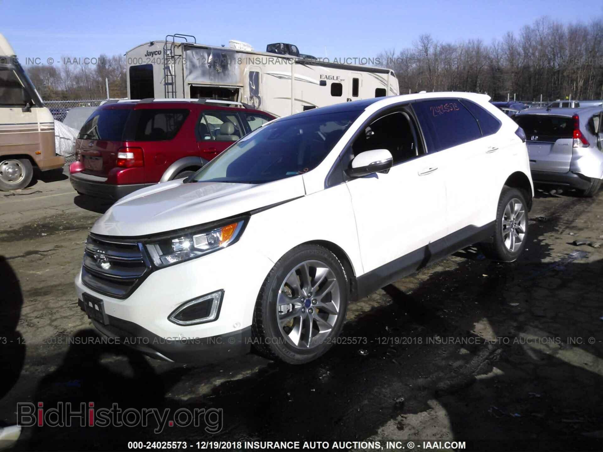 2016 FORD EDGE - VIN: 2FMPK4K81GBB62677 - Photo 2