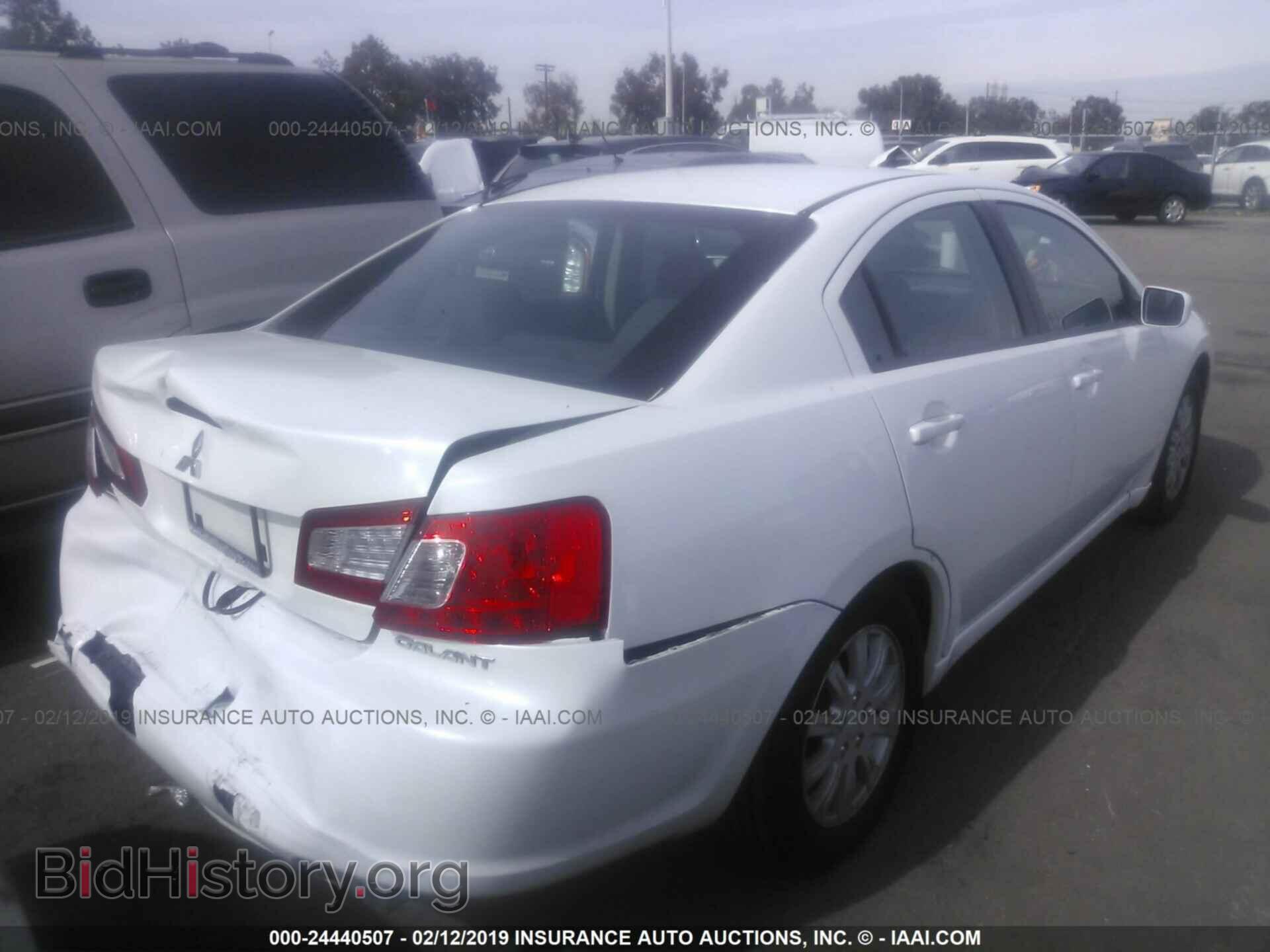 2012 MITSUBISHI GALANT - VIN: 4A32B2FF6CE016251 - Фото 4