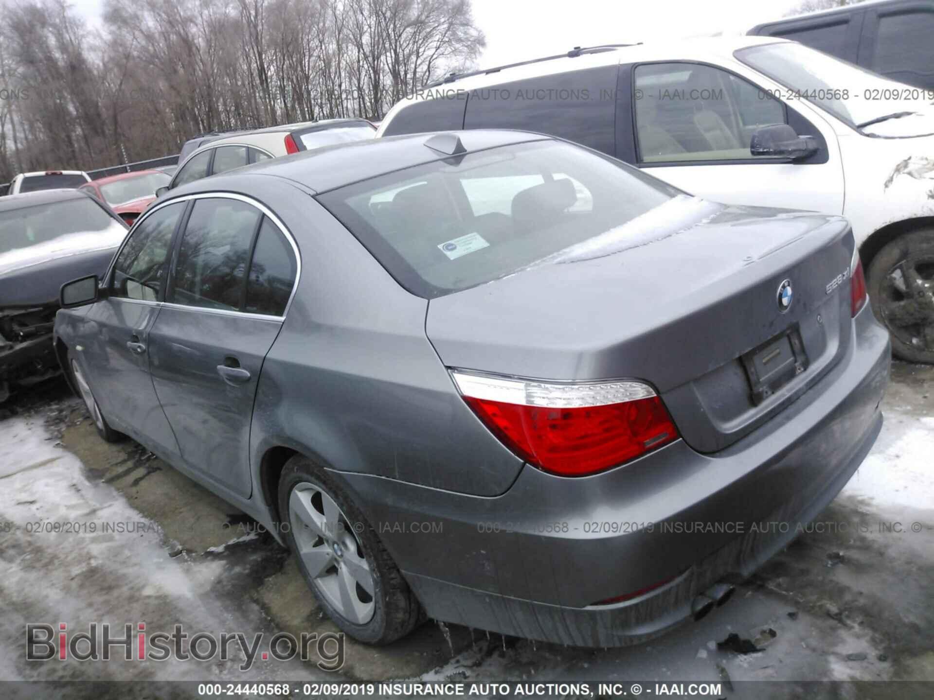 2008 BMW 528 - VIN: WBANV13568C150643 - Фото 3