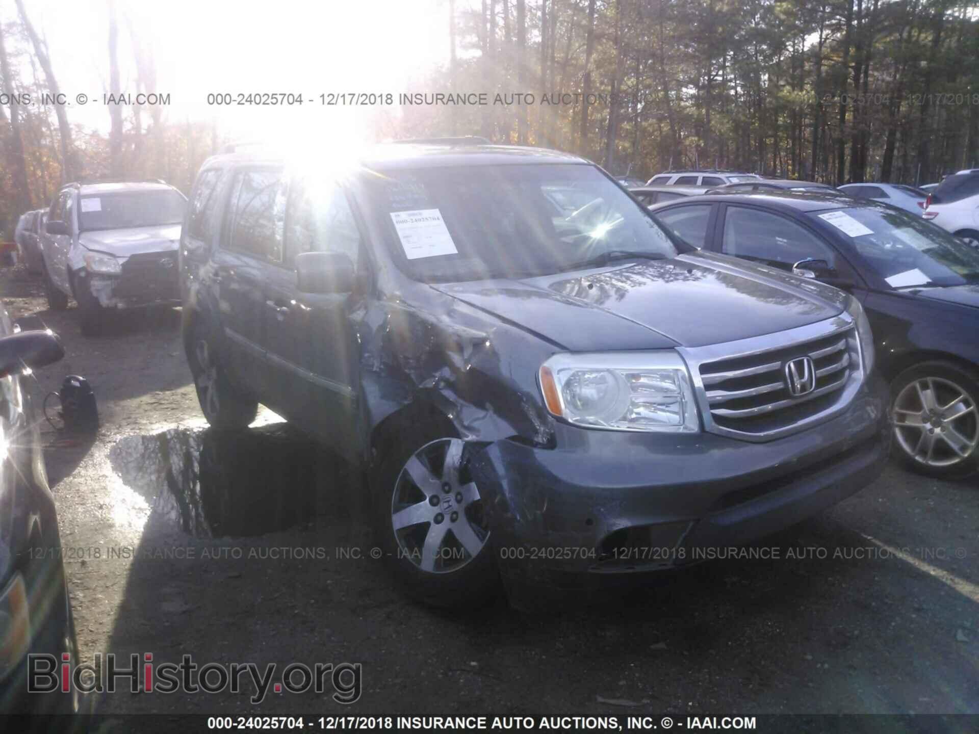 Photo 5FNYF3H95DB033041 - HONDA PILOT 2013