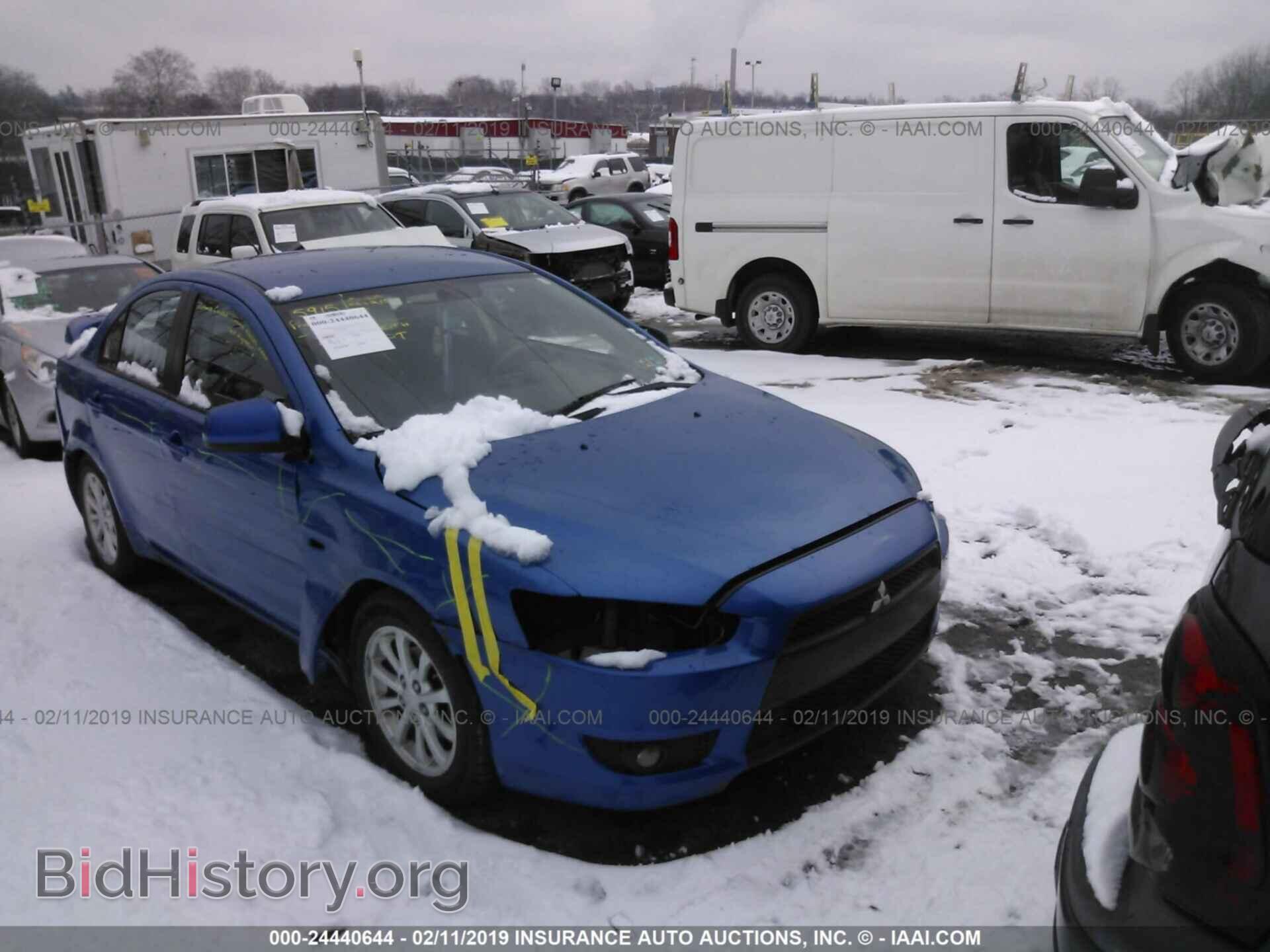Фотография JA32U2FUXBU001542 - MITSUBISHI LANCER 2011