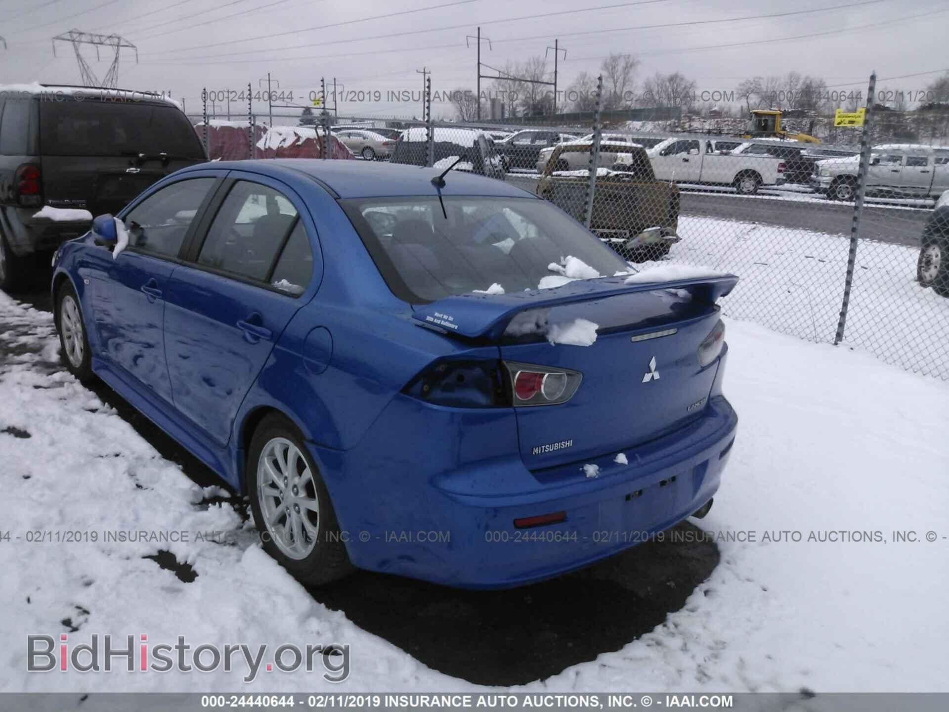 2011 MITSUBISHI LANCER - VIN: JA32U2FUXBU001542 - Фото 3