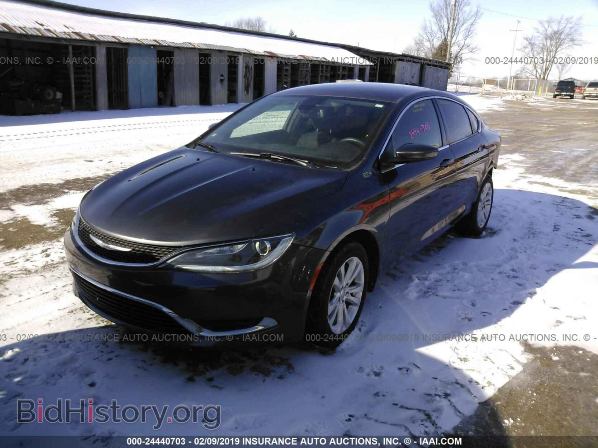 2016 CHRYSLER 200 - VIN: 1C3CCCAB2GN102584 - Фото 2