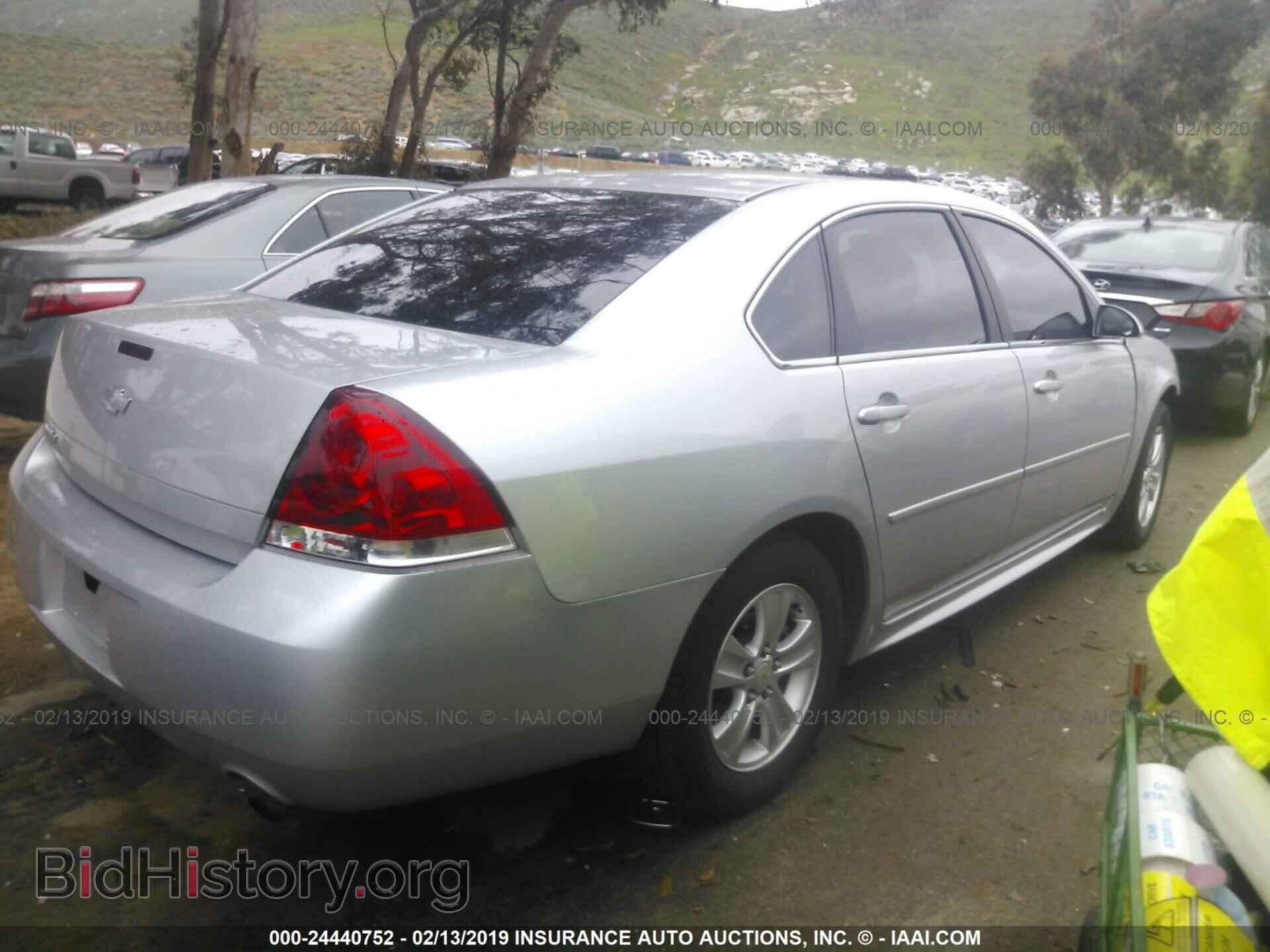 2013 Chevrolet IMPALA - VIN: 2G1WF5E38D1265356 - Фото 4