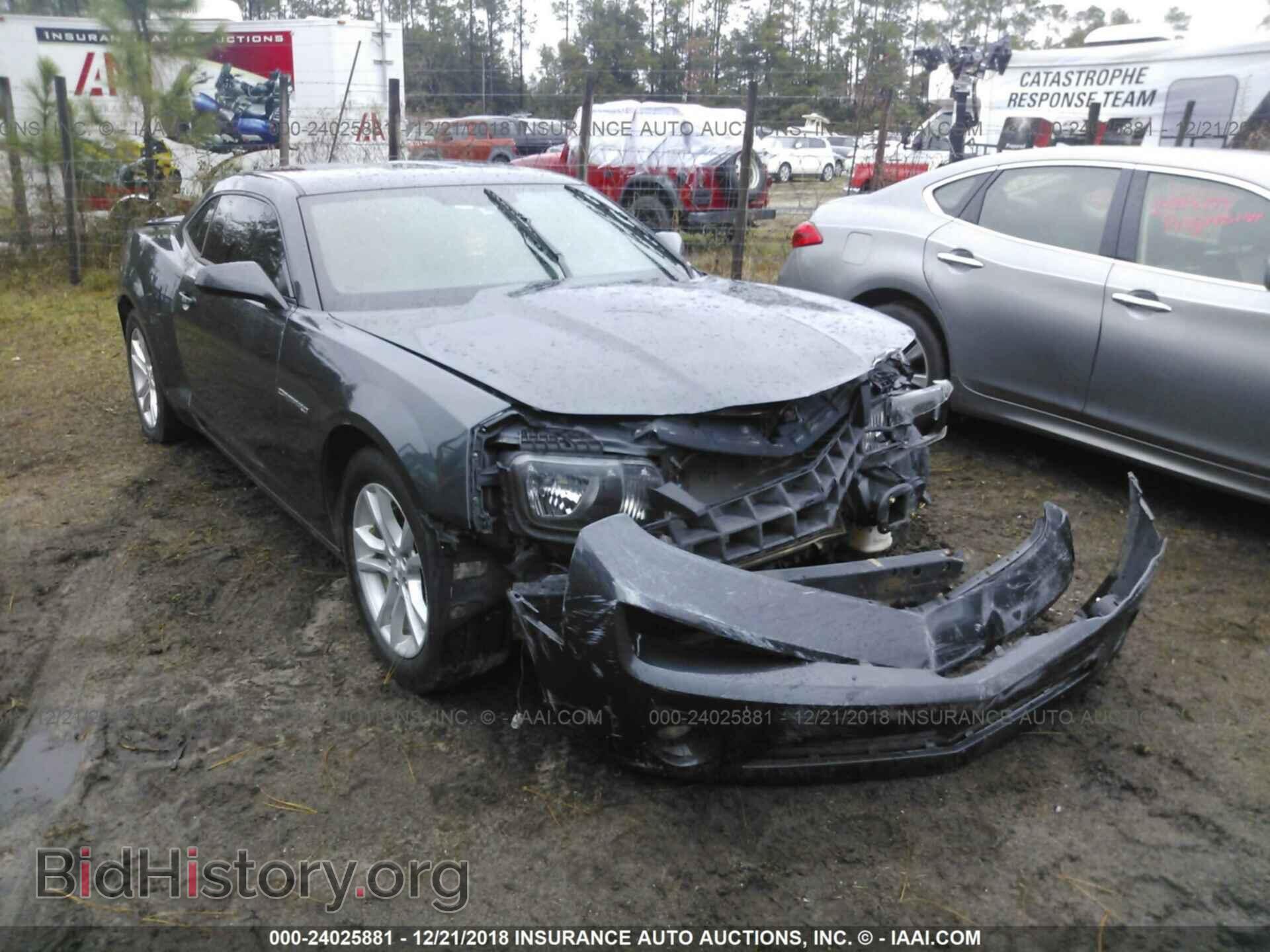Photo 2G1FB1E35D9134911 - CHEVROLET CAMARO 2013