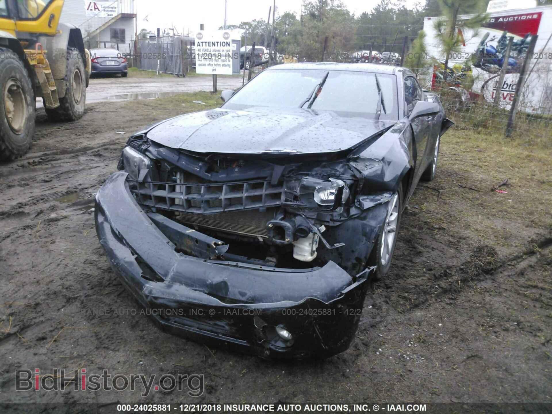 2013 CHEVROLET CAMARO - VIN: 2G1FB1E35D9134911 - Фото 2