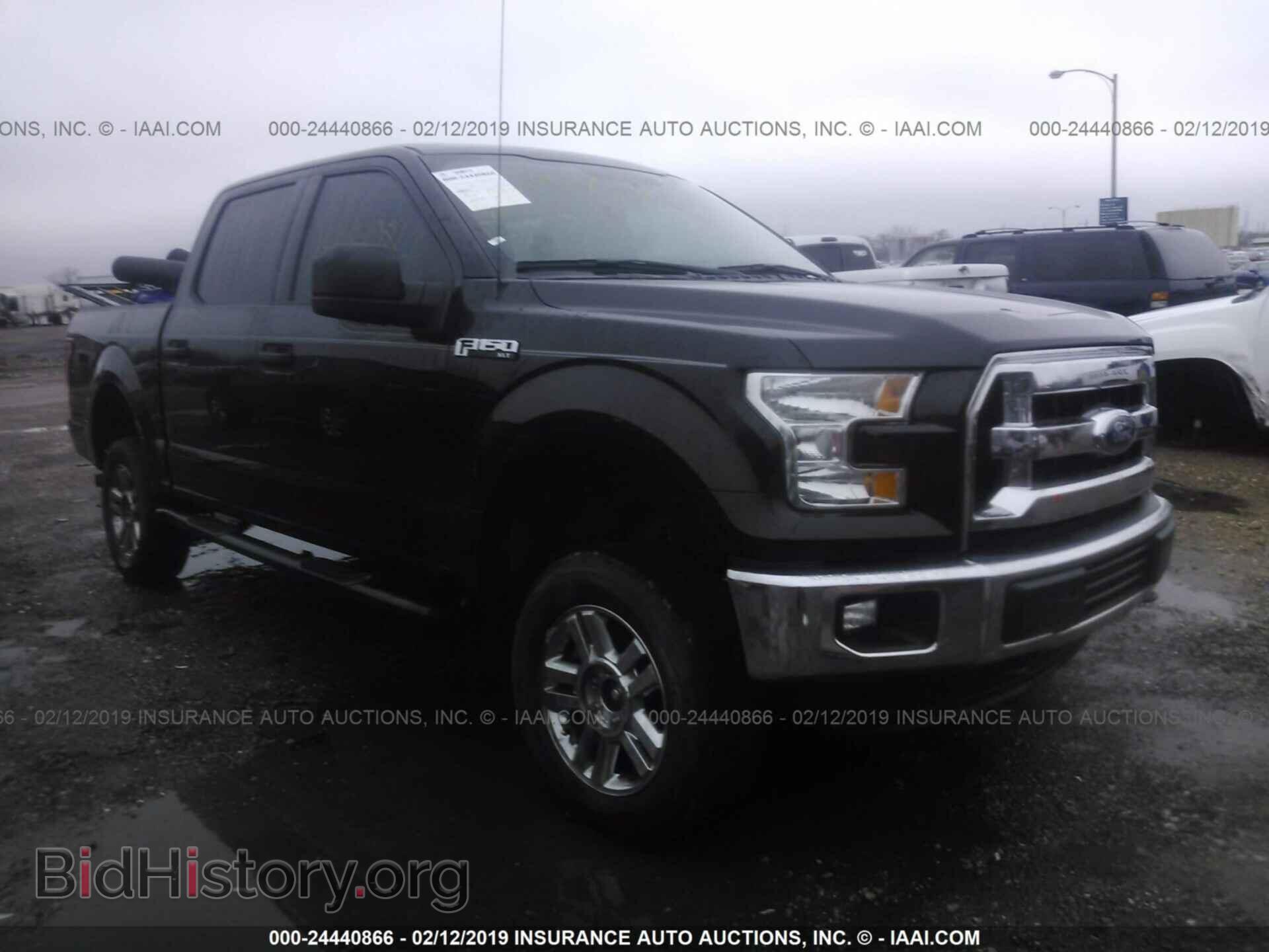Фотография 1FTEW1EF2FFB07502 - FORD F150 2015