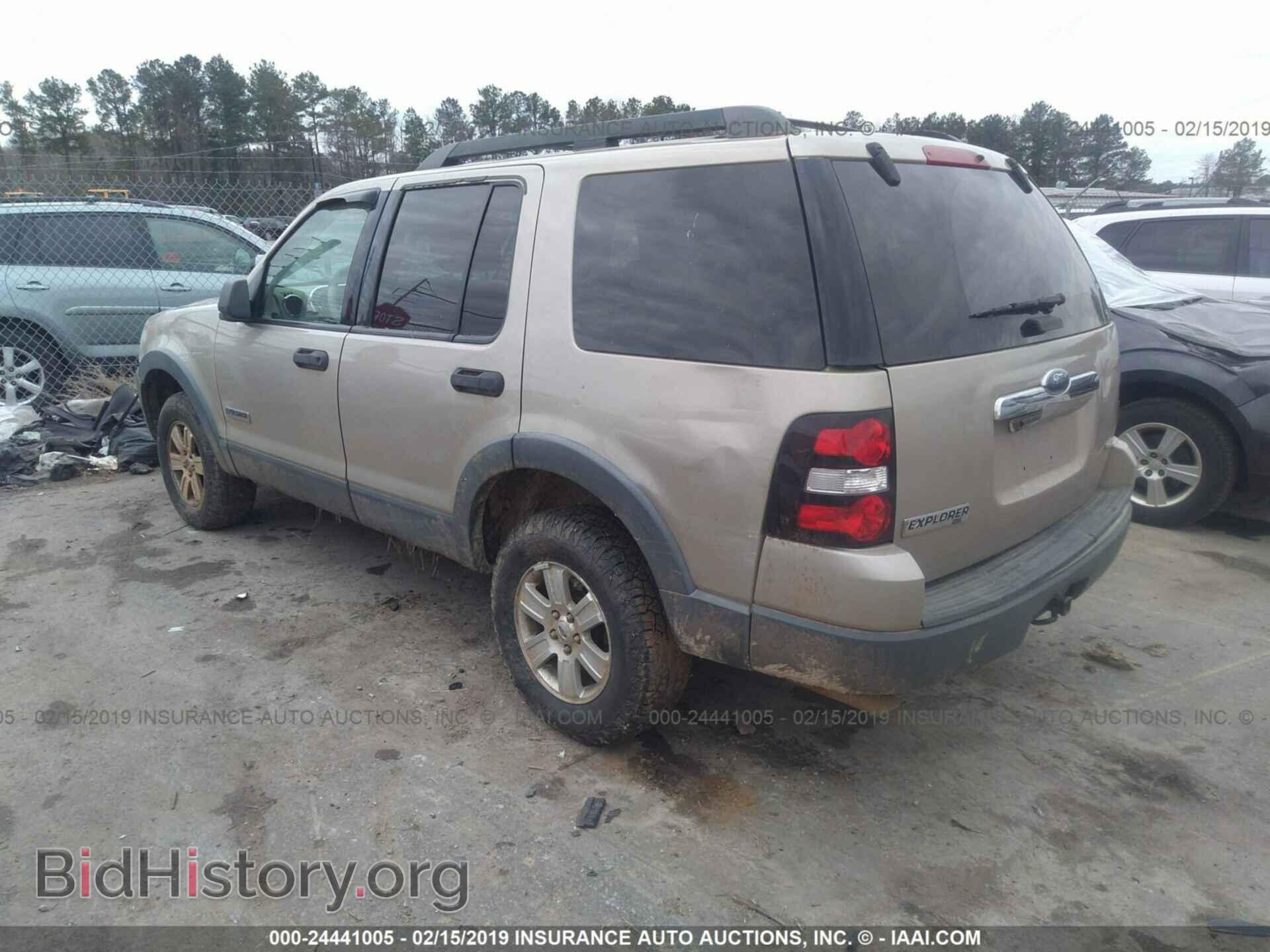 2006 FORD EXPLORER - VIN: 1FMEU73E66UA93100 - Фото 3