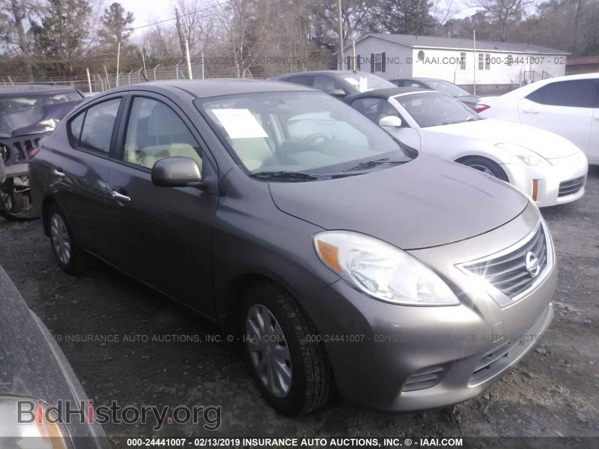 Фотография 3N1CN7AP9CL853686 - NISSAN VERSA 2012