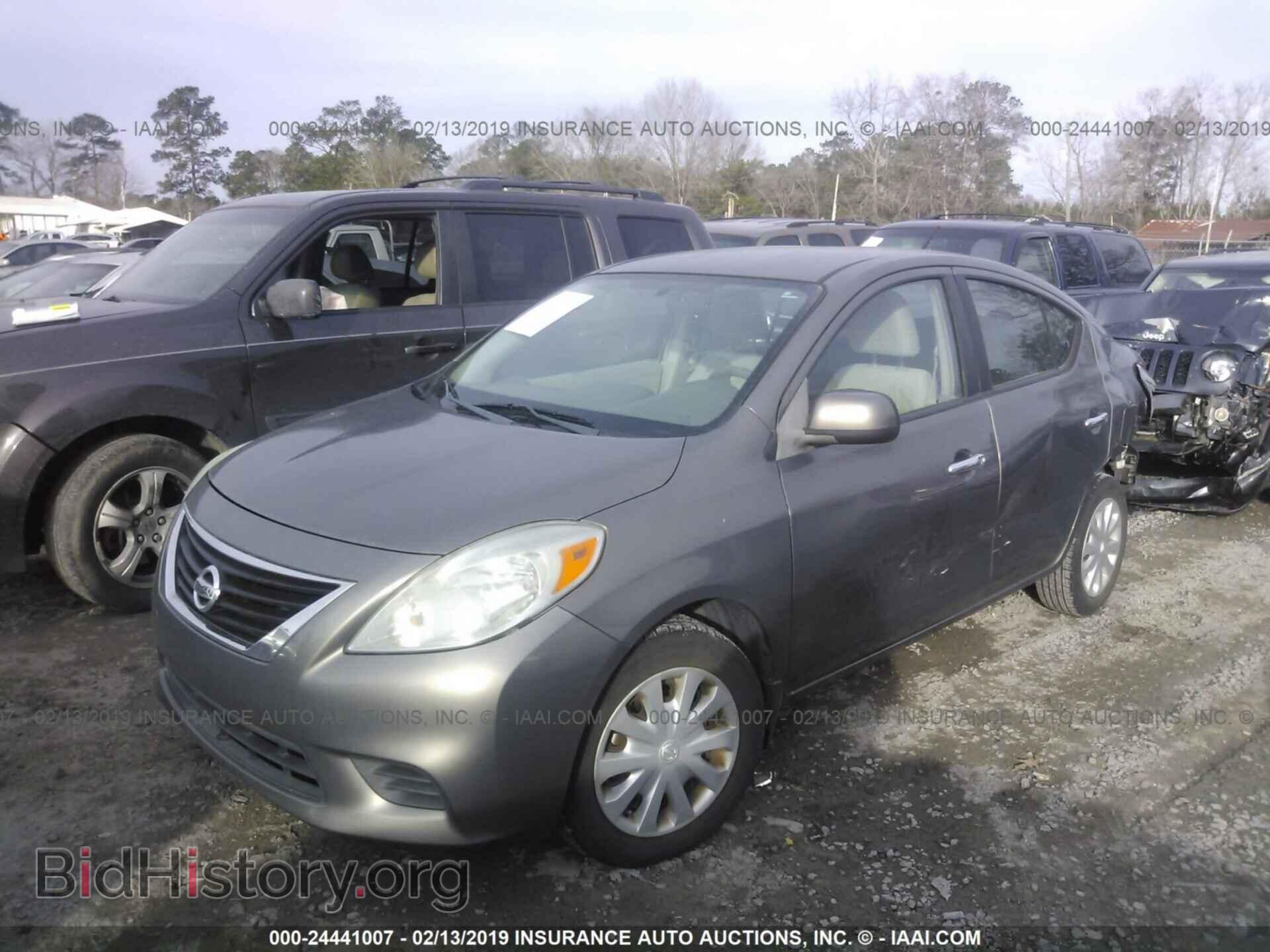 2012 NISSAN VERSA - VIN: 3N1CN7AP9CL853686 - Фото 2