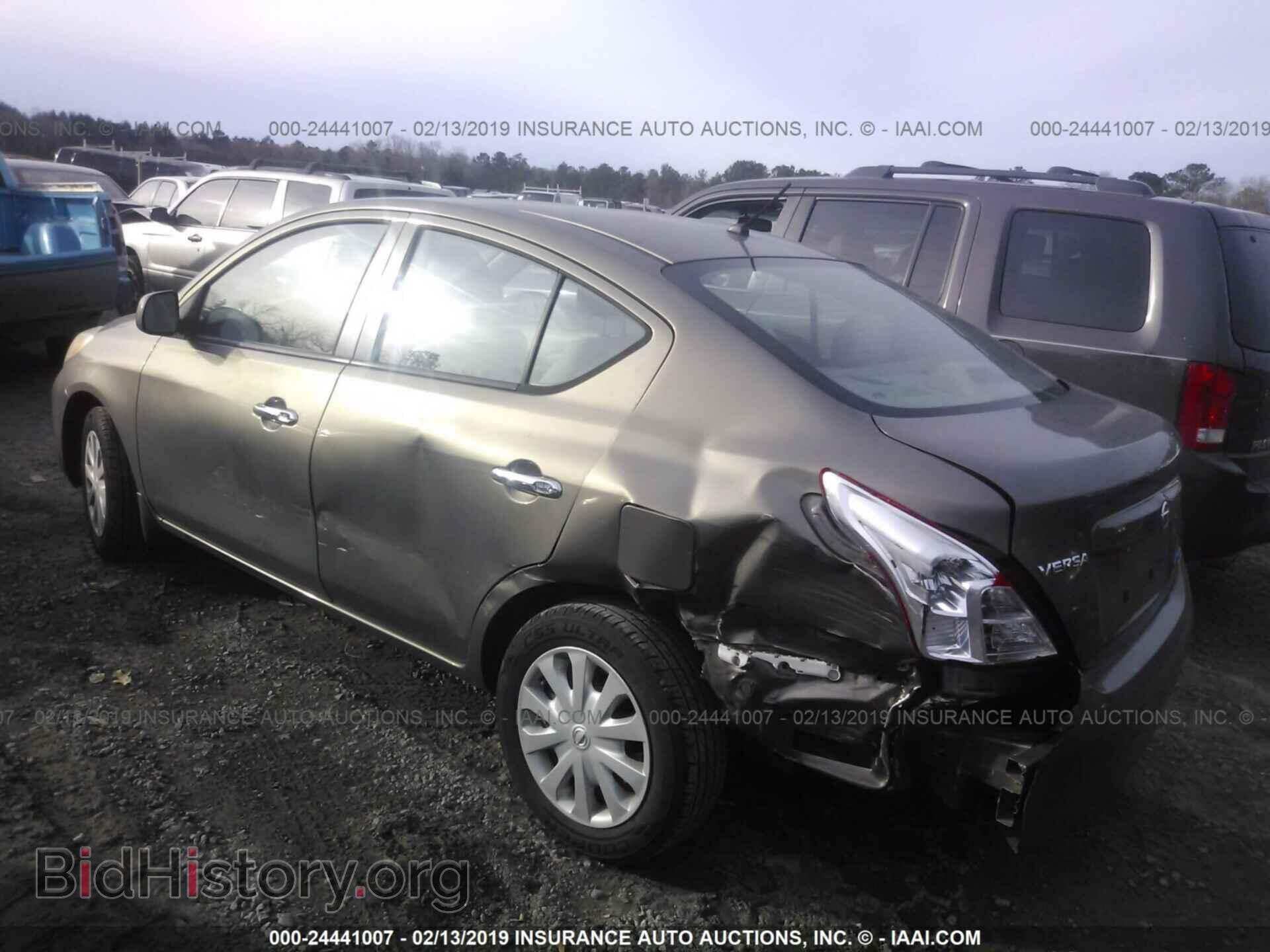 2012 NISSAN VERSA - VIN: 3N1CN7AP9CL853686 - Фото 3
