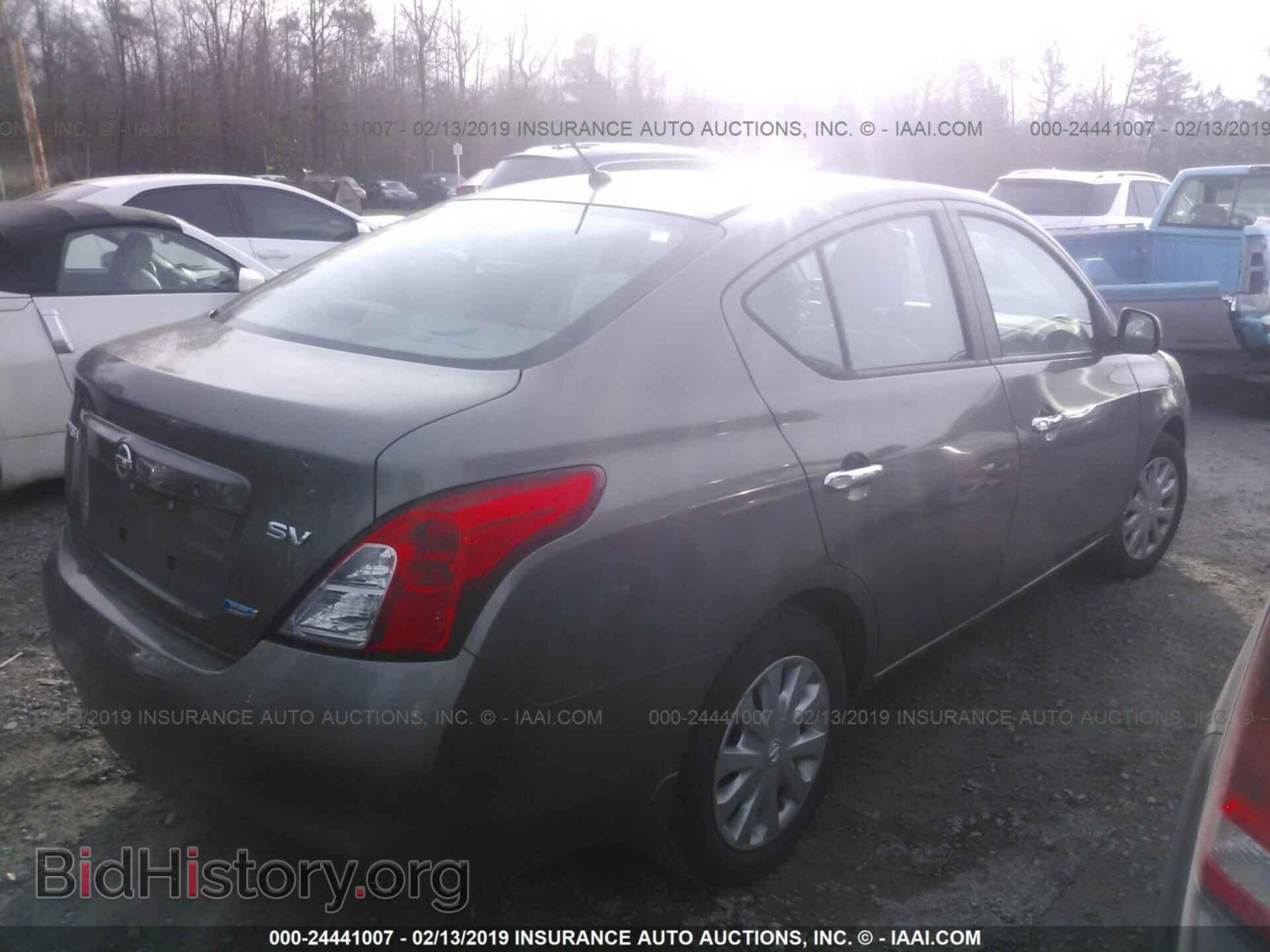2012 NISSAN VERSA - VIN: 3N1CN7AP9CL853686 - Фото 4