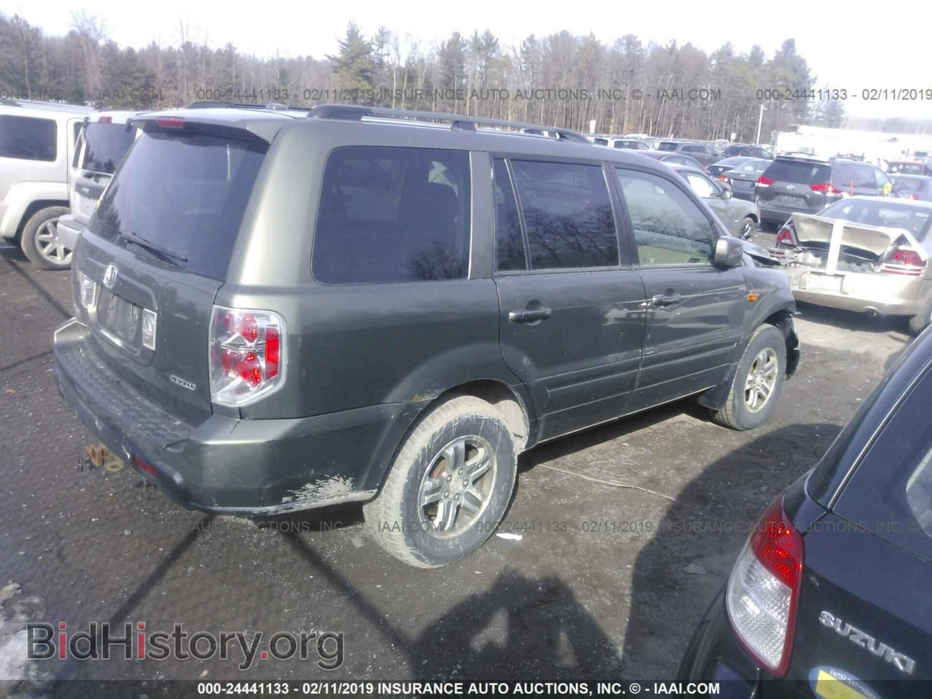 2006 HONDA PILOT - VIN: 2HKYF18566H525292 - Фото 4