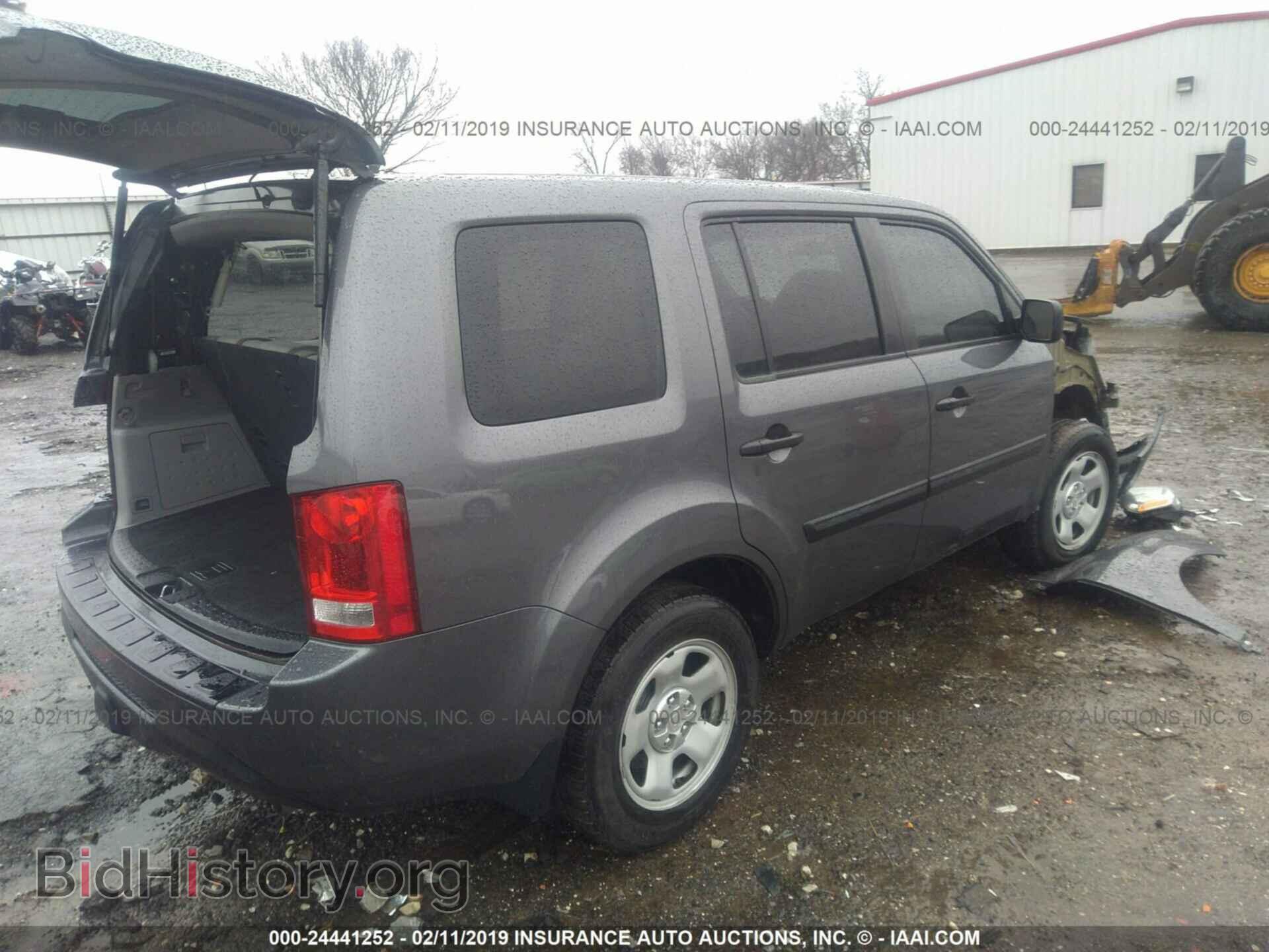2014 HONDA PILOT - VIN: 5FNYF4H21EB052678 - Фото 4