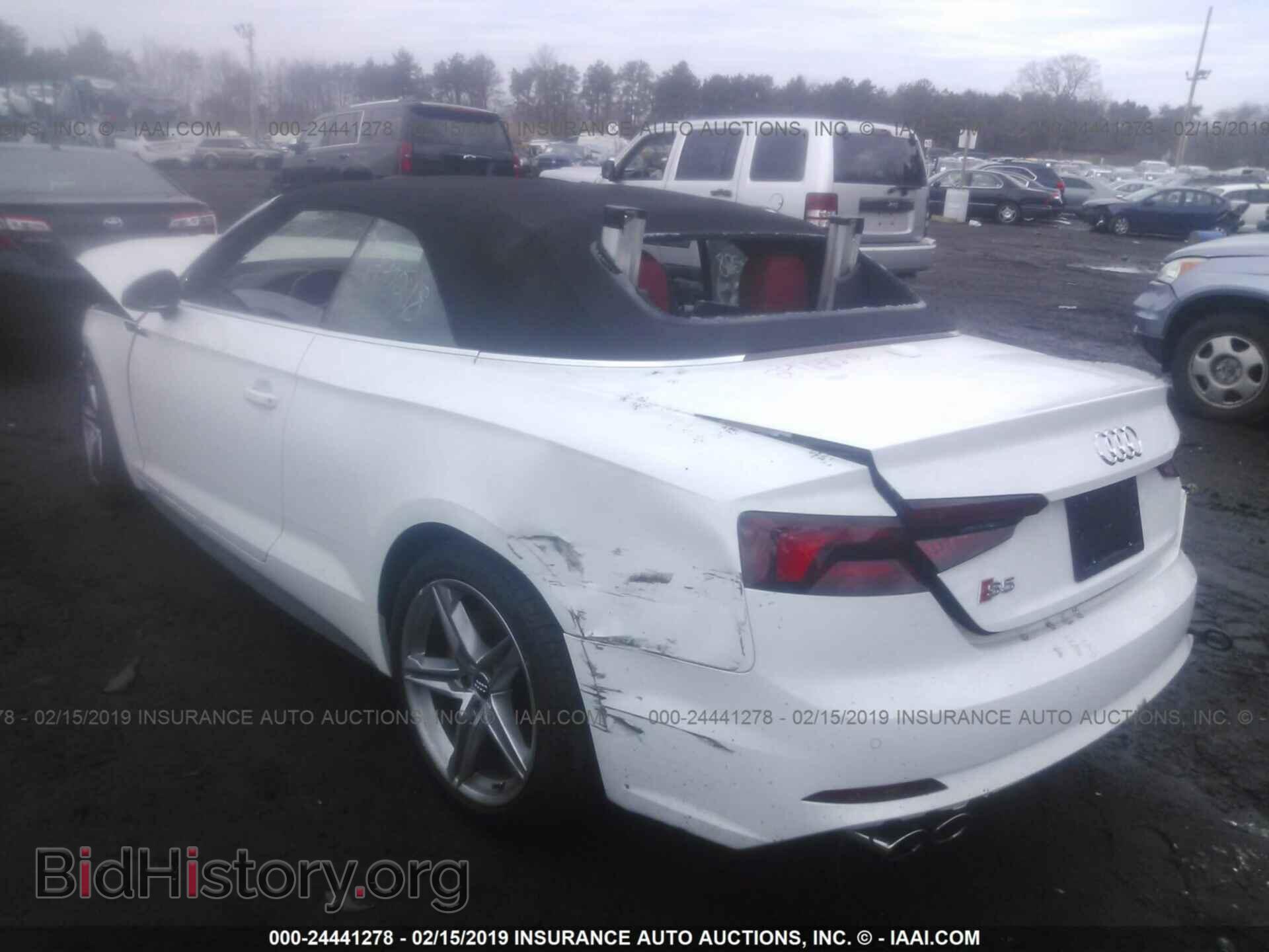 2018 AUDI S5 - VIN: WAU24GF59JN009435 - Фото 3