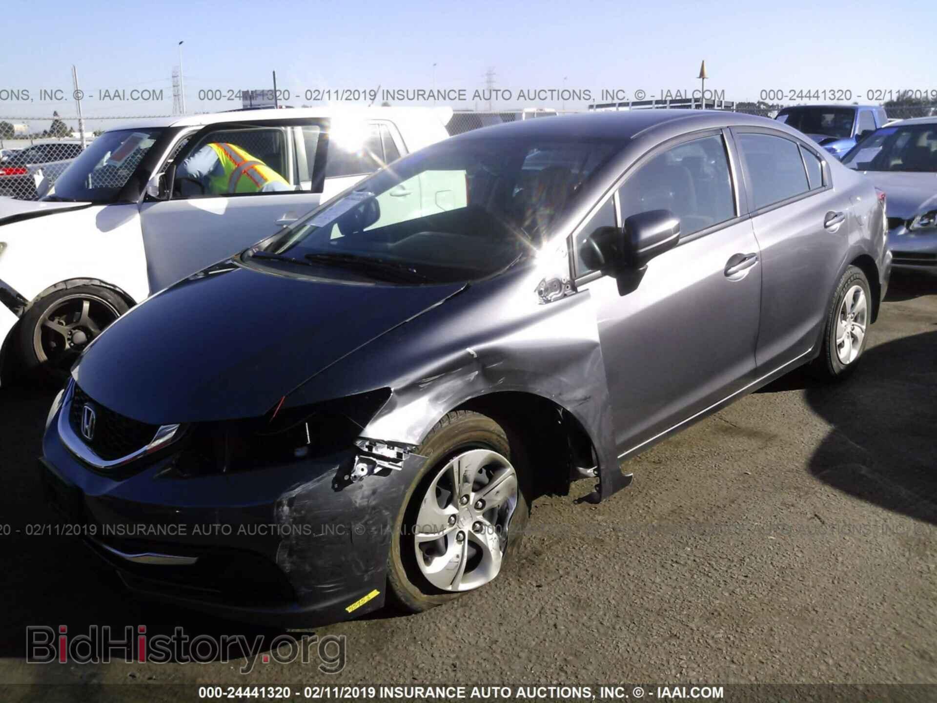 2014 HONDA CIVIC - VIN: 19XFB2F57EE254970 - Photo 2