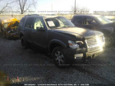 2010 Ford EXPLORER, gray — VIN 1FMEU7DE7AUA70500, IAAI