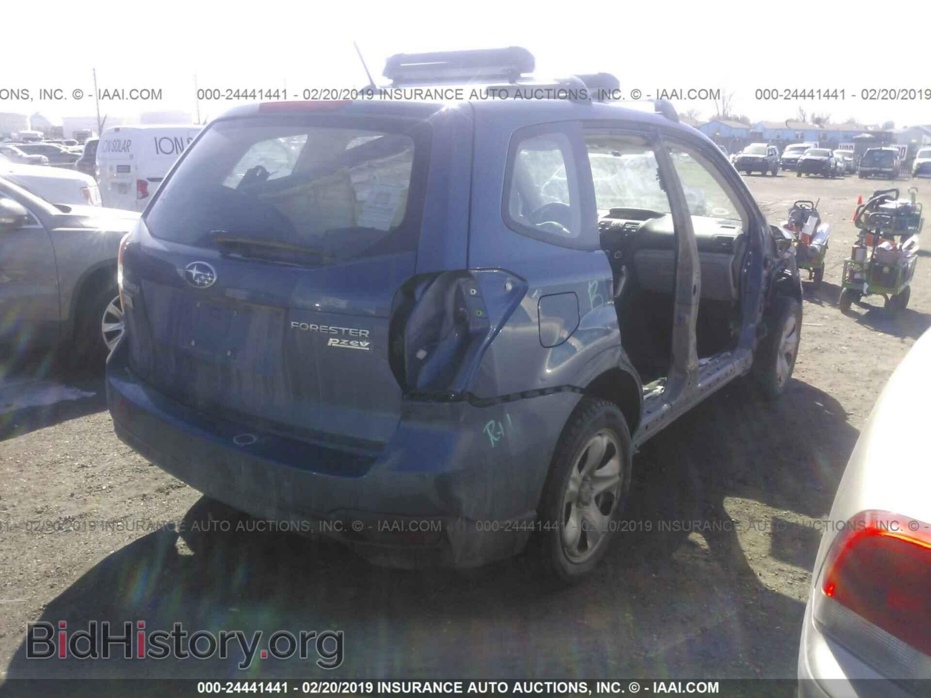 2014 SUBARU FORESTER - VIN: JF2SJAAC5EG438985 - Фото 4