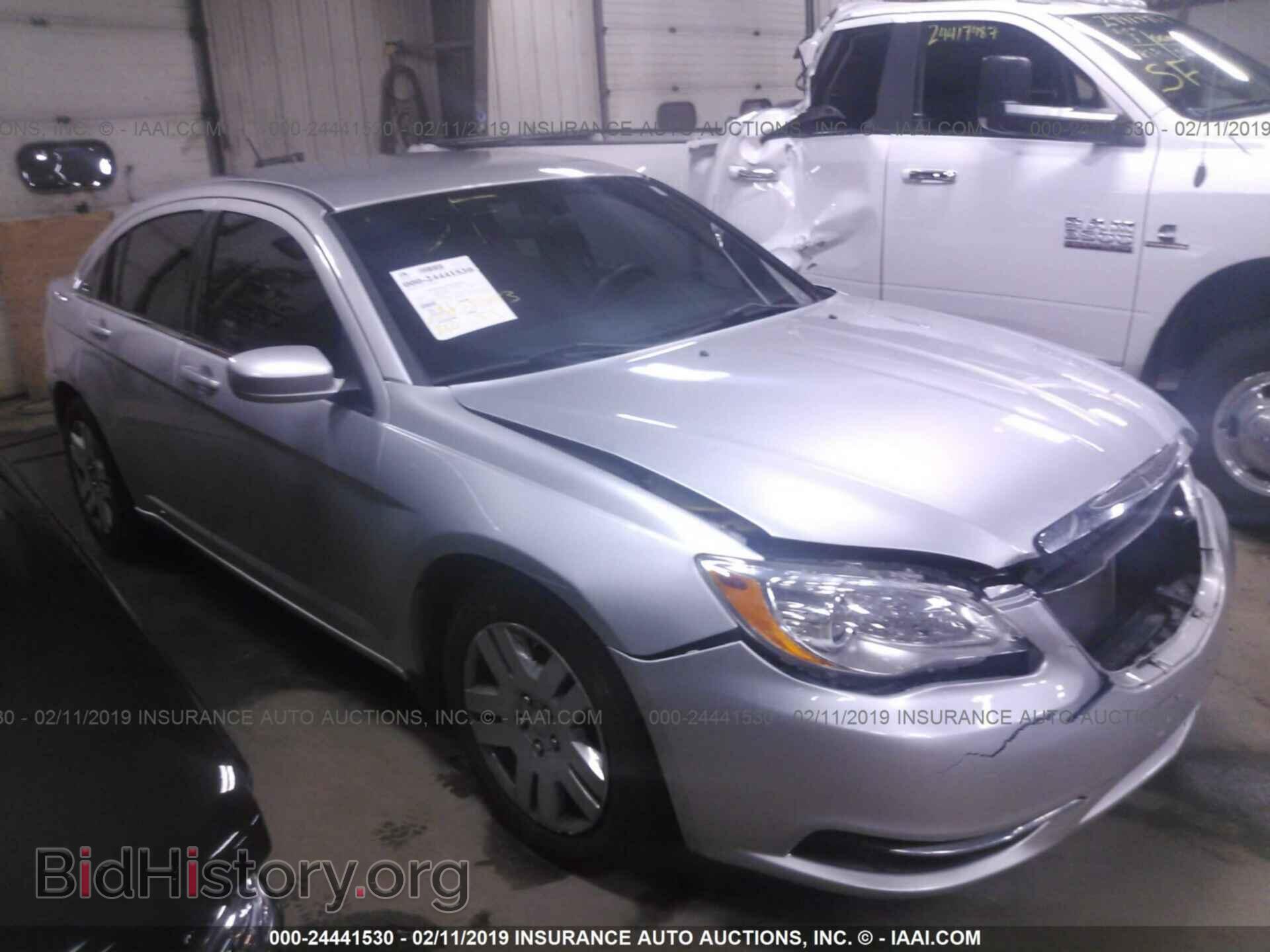 Фотография 1C3CCBAB5CN223212 - CHRYSLER 200 2012