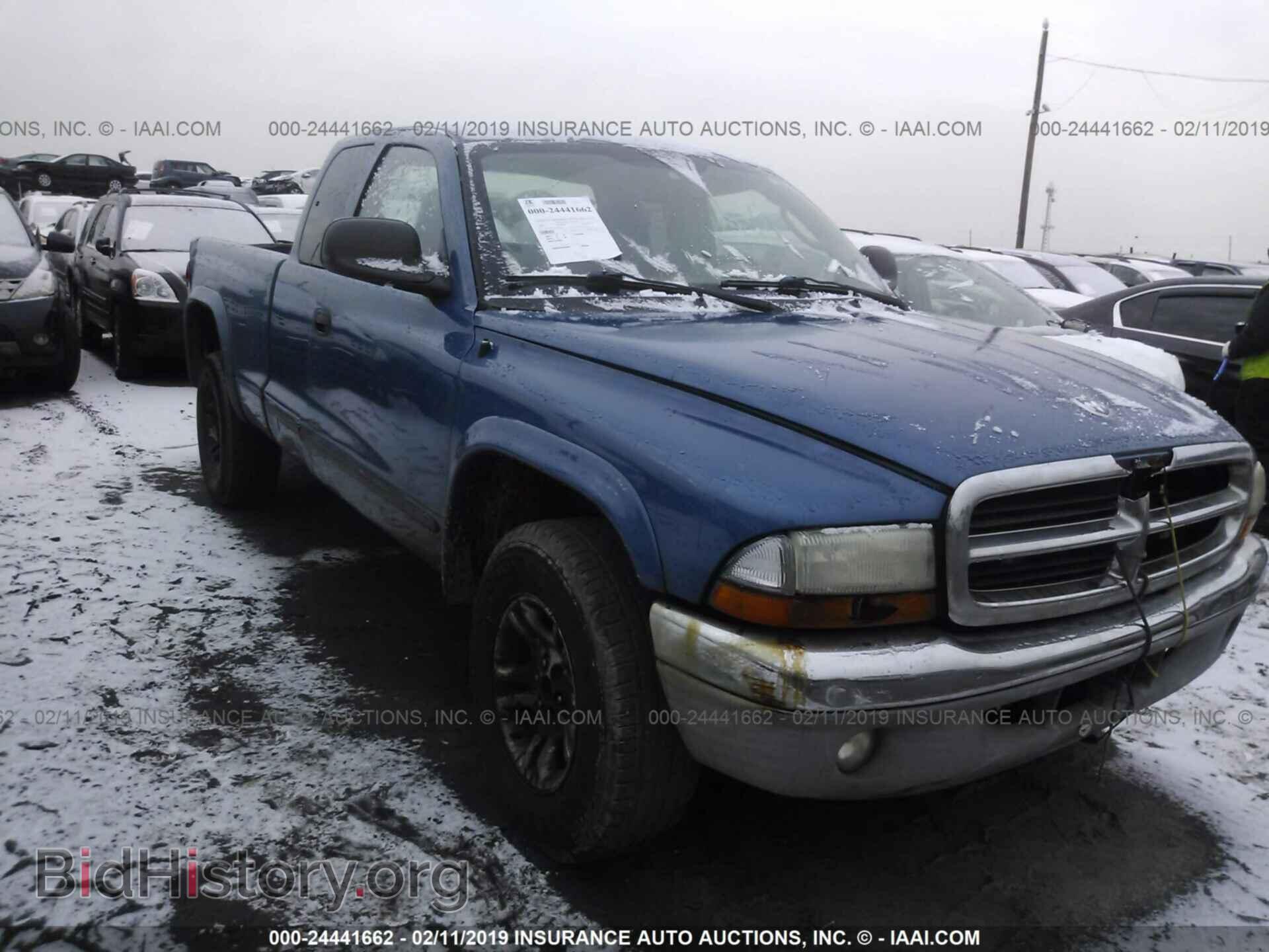 Photo 1D7HG42N54S587293 - DODGE DAKOTA 2004