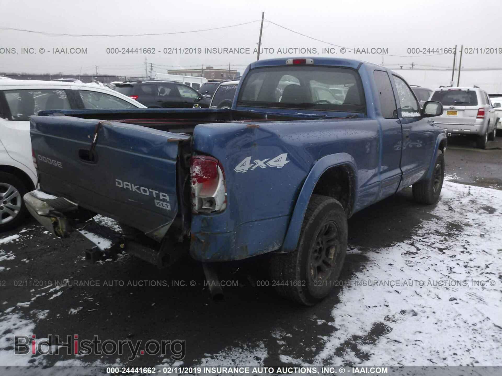 2004 DODGE DAKOTA - VIN: 1D7HG42N54S587293 - Фото 4