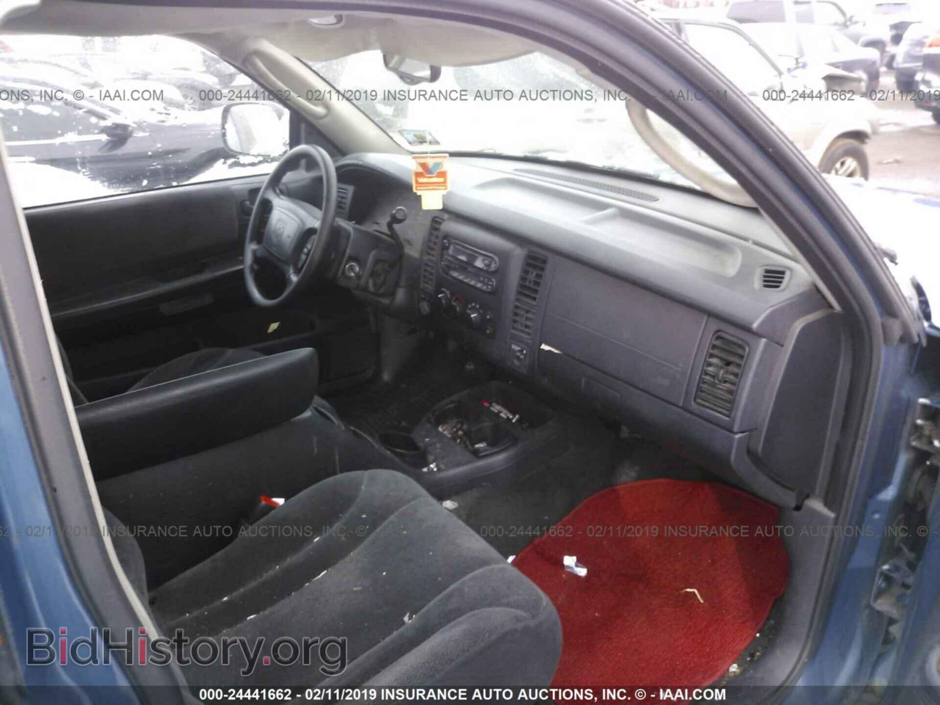 2004 DODGE DAKOTA - VIN: 1D7HG42N54S587293 - Фото 5
