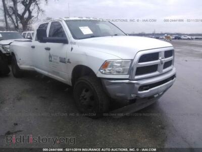2014 RAM 3500, белый — VIN 3C63RRGL9EG170441, IAAI