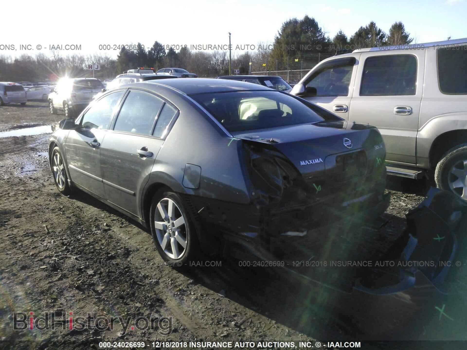 2006 NISSAN MAXIMA - VIN: 1N4BA41E16C849056 - Фото 3