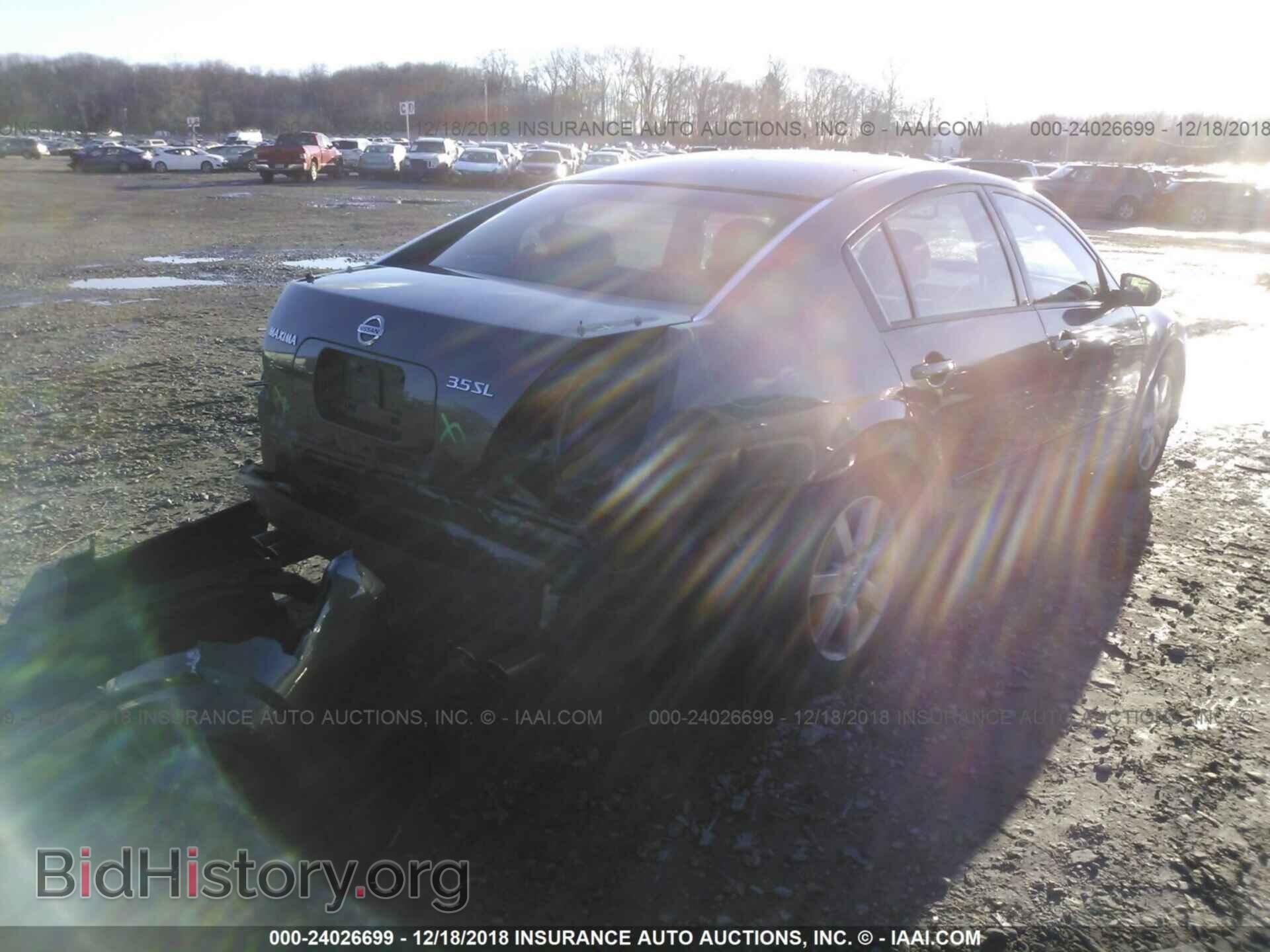 2006 NISSAN MAXIMA - VIN: 1N4BA41E16C849056 - Фото 4