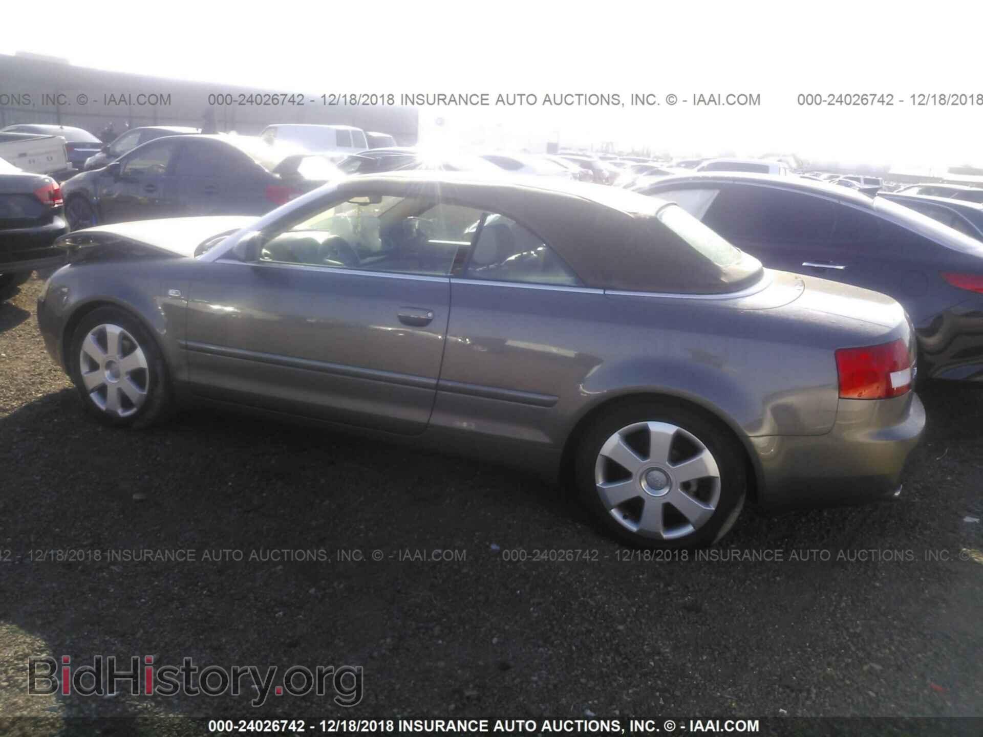 2006 AUDI A4 - VIN: WAUAC48H76K006627 - Photo 3