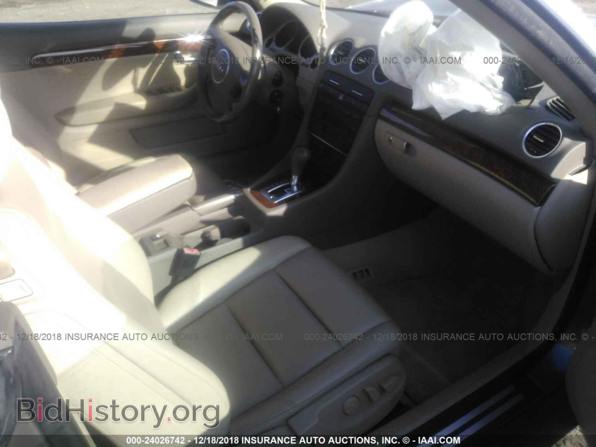 2006 AUDI A4 - VIN: WAUAC48H76K006627 - Photo 5