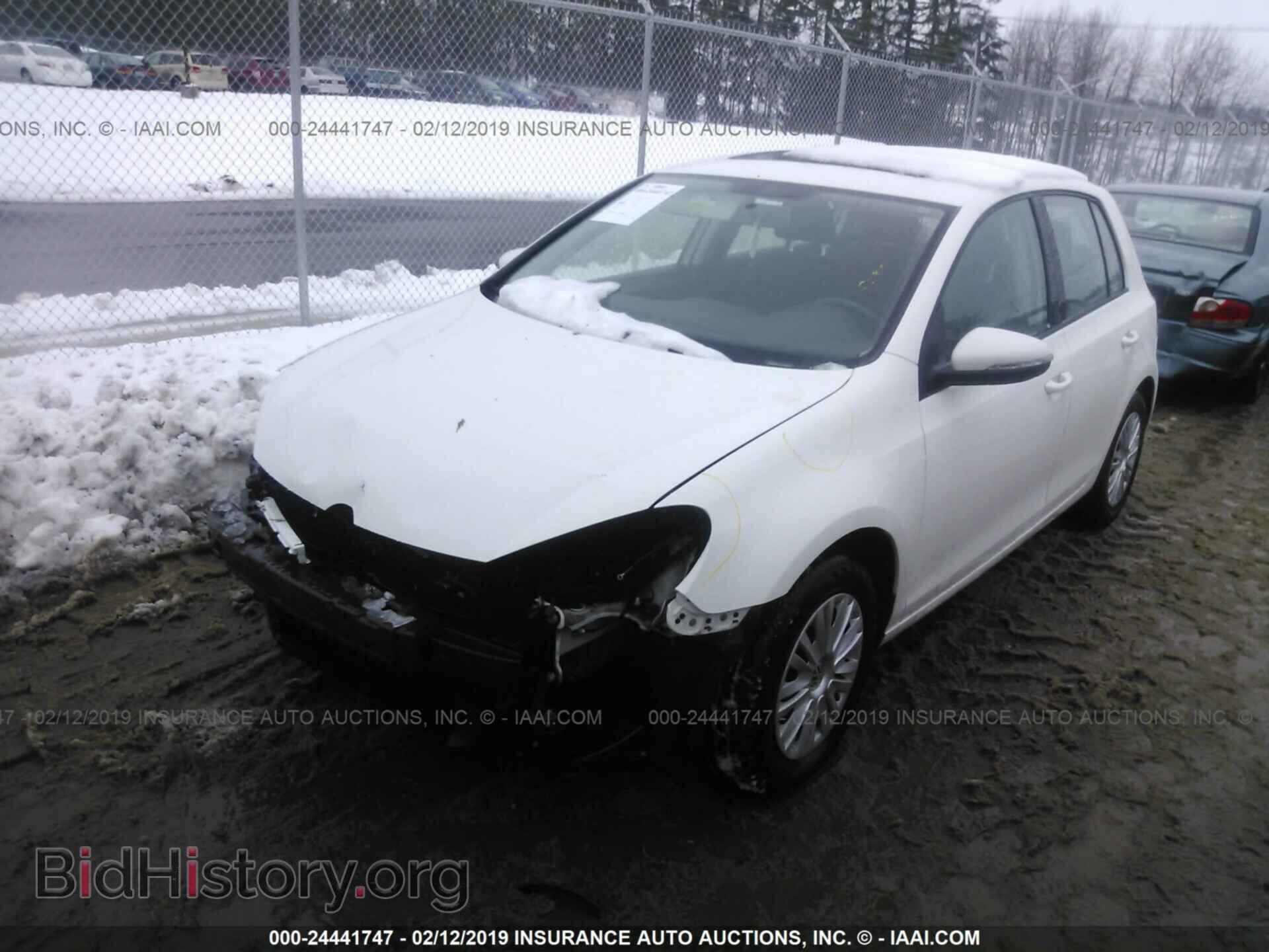 2014 VOLKSWAGEN GOLF - VIN: WVWDB7AJ2EW000923 - Фото 2
