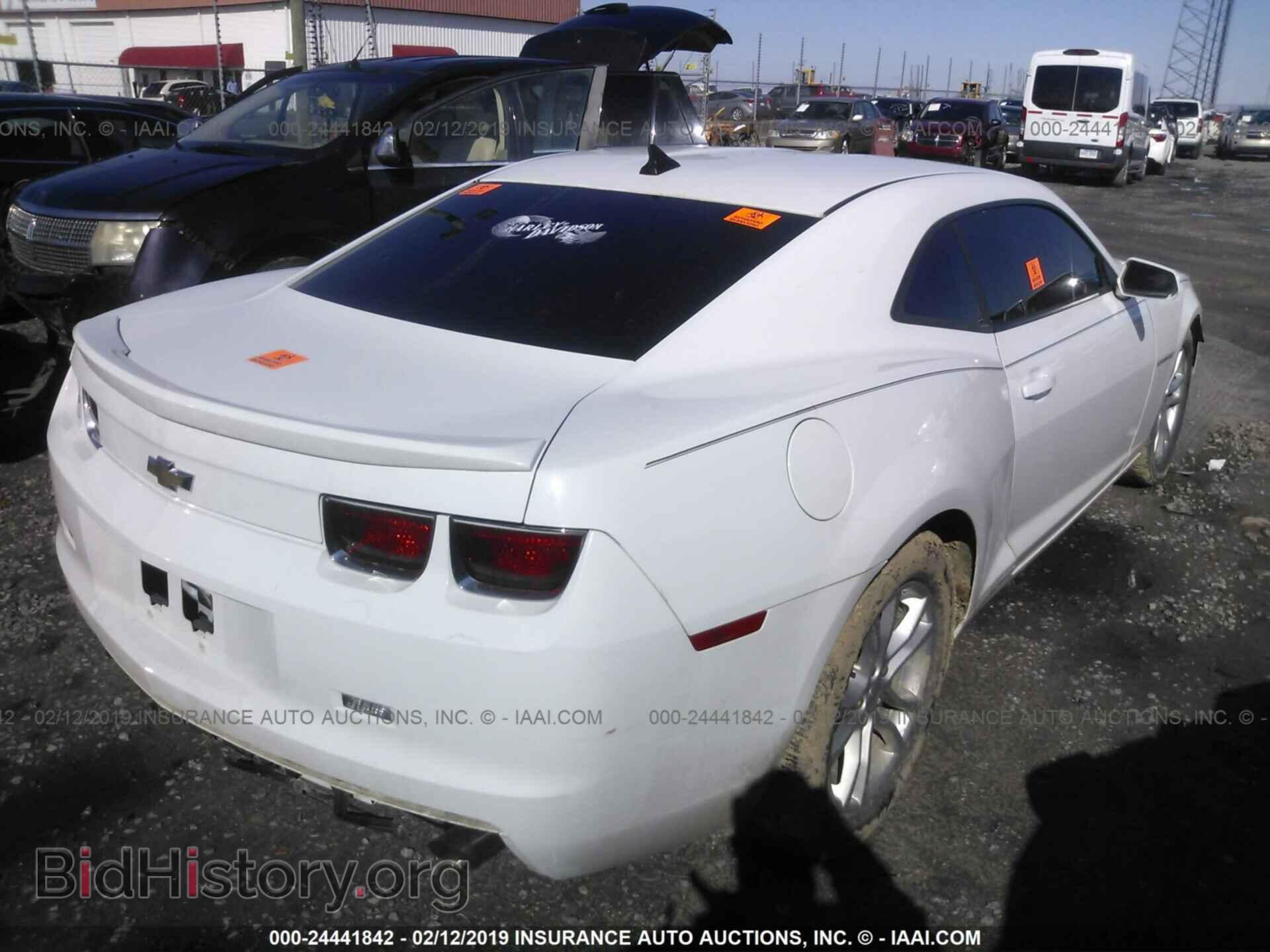 2013 CHEVROLET CAMARO - VIN: 2G1FB1E37D9186962 - Фото 4