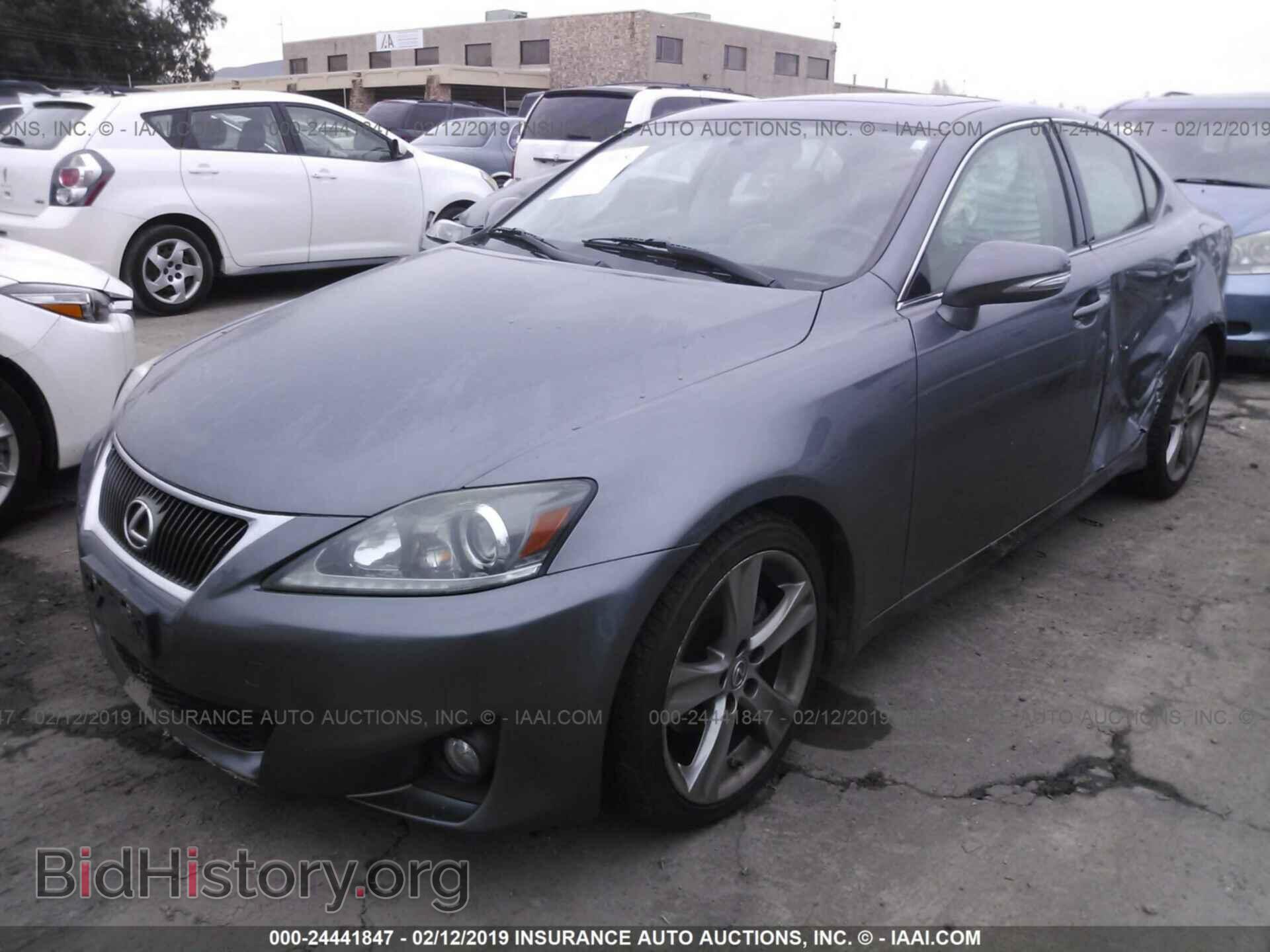 2012 LEXUS IS - VIN: JTHBF5C22C5178127 - Фото 2
