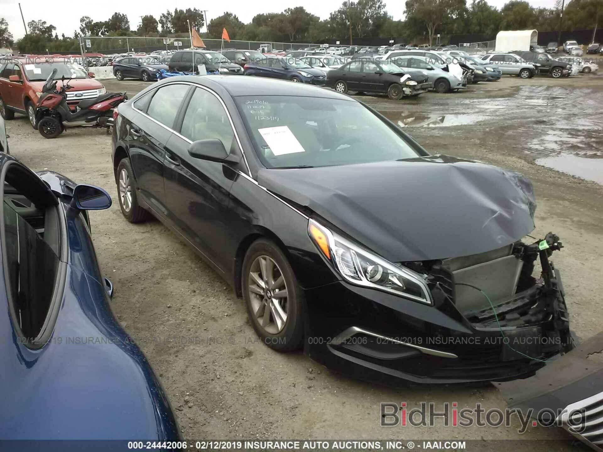 Photo 5NPE24AFXGH402342 - HYUNDAI SONATA 2016